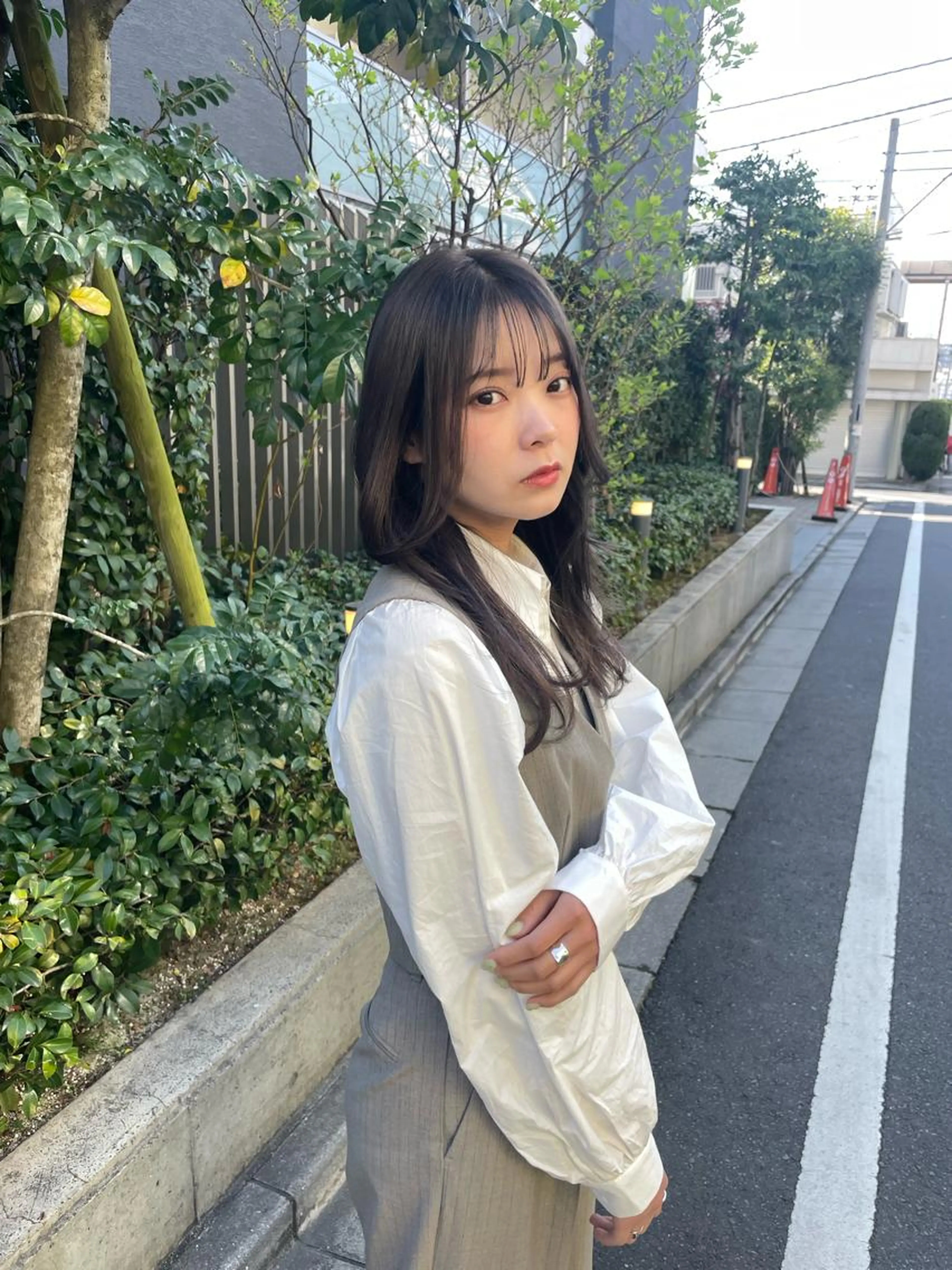 透明感カラー＆内部補修トリートメントの写真