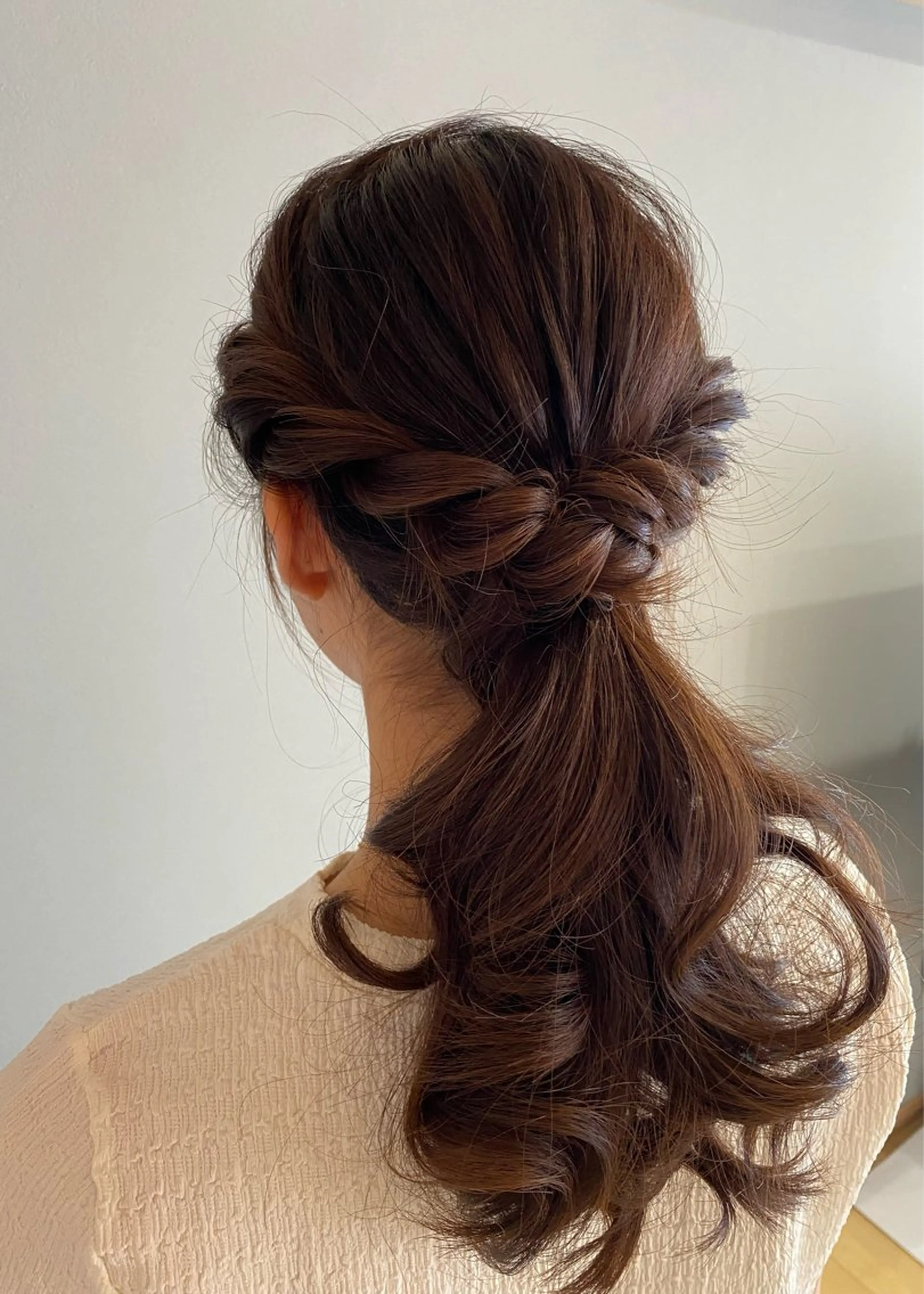 ヘアアレンジ アンシエル所属・清野 まきのヘアスタイル