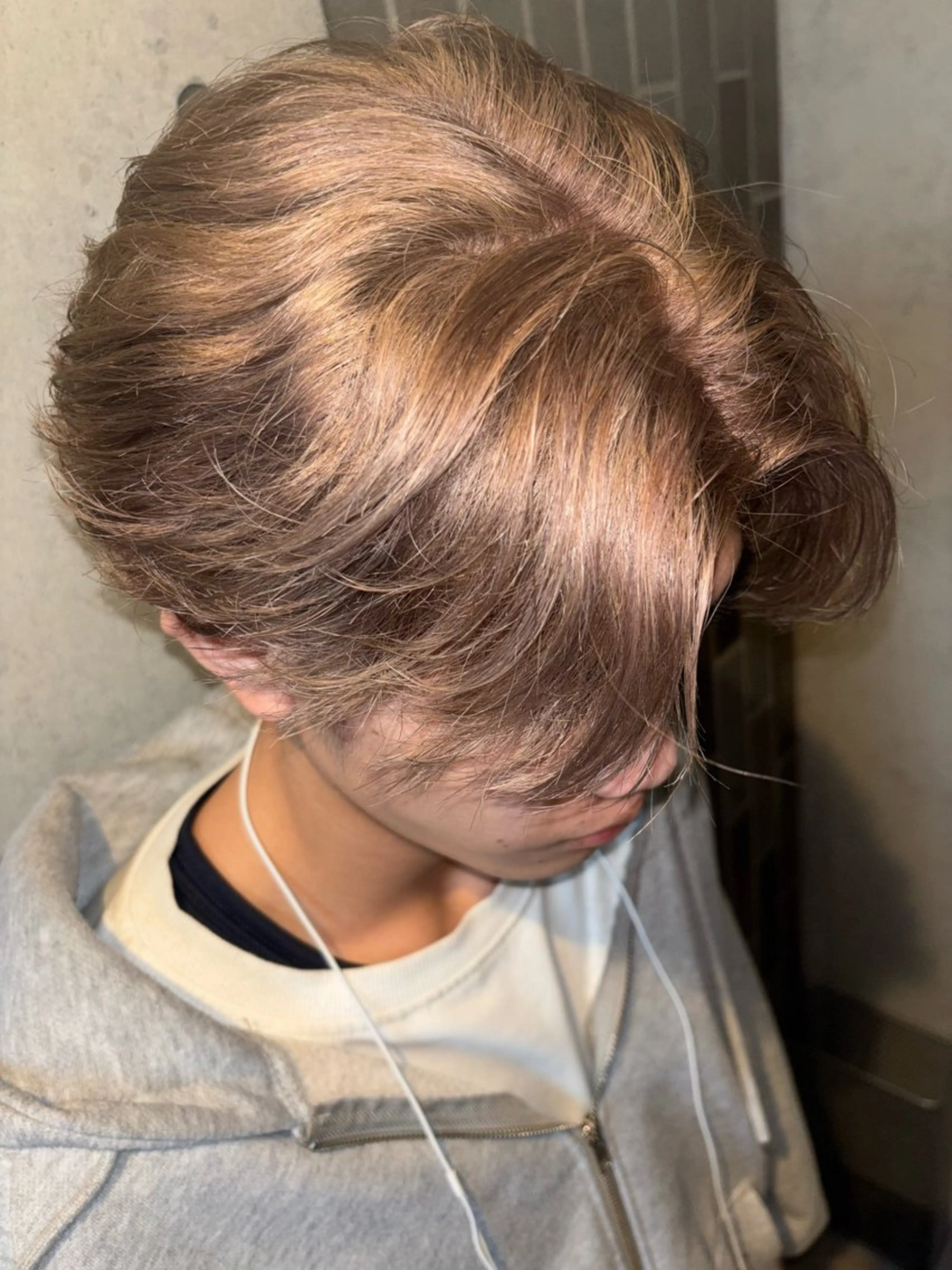 カラー メンズ カット ヘアカラー メンズカットパーマ /カラーKentoのヘアスタイル