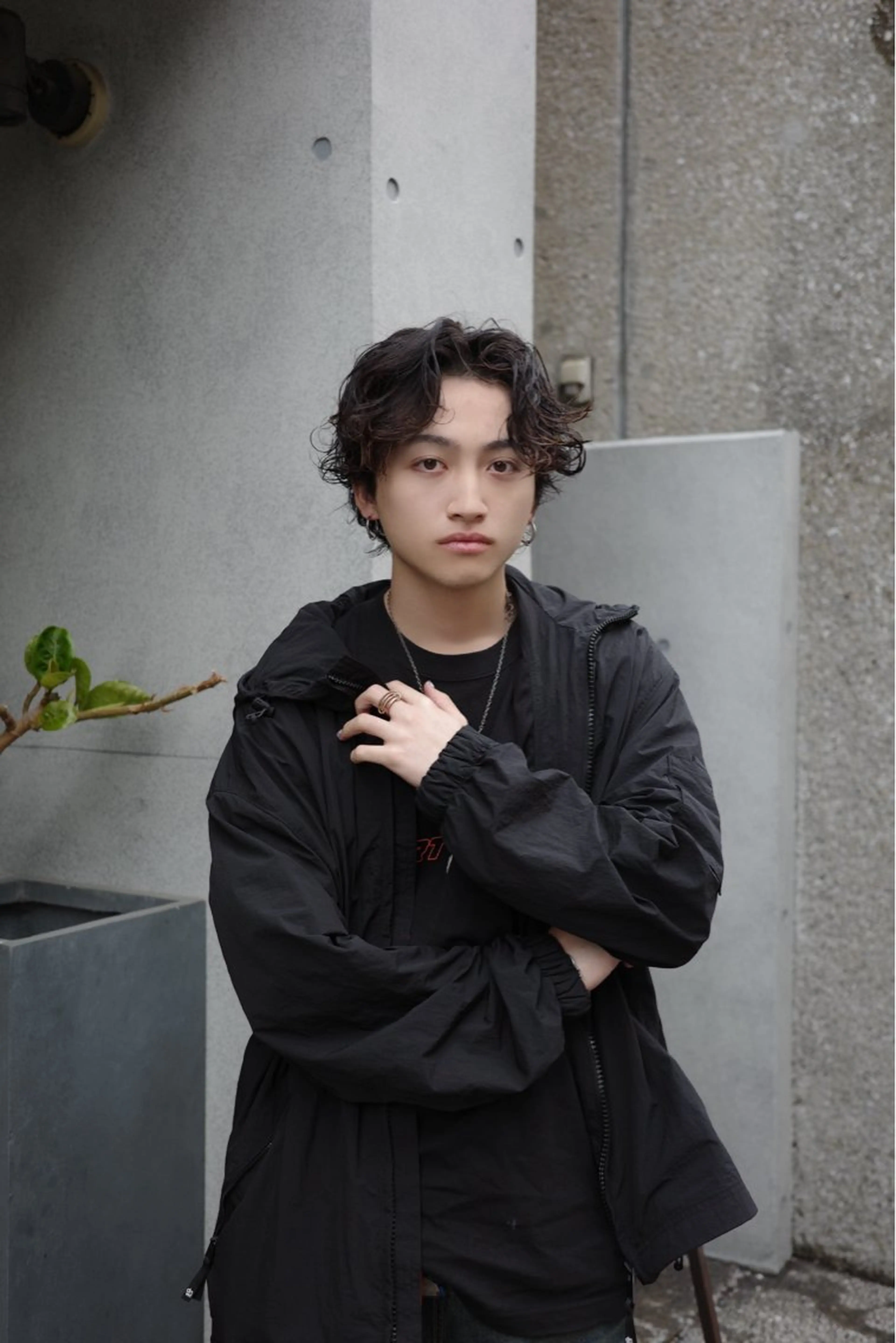 パーマ メンズ NERO 松井 隆人のヘアスタイル