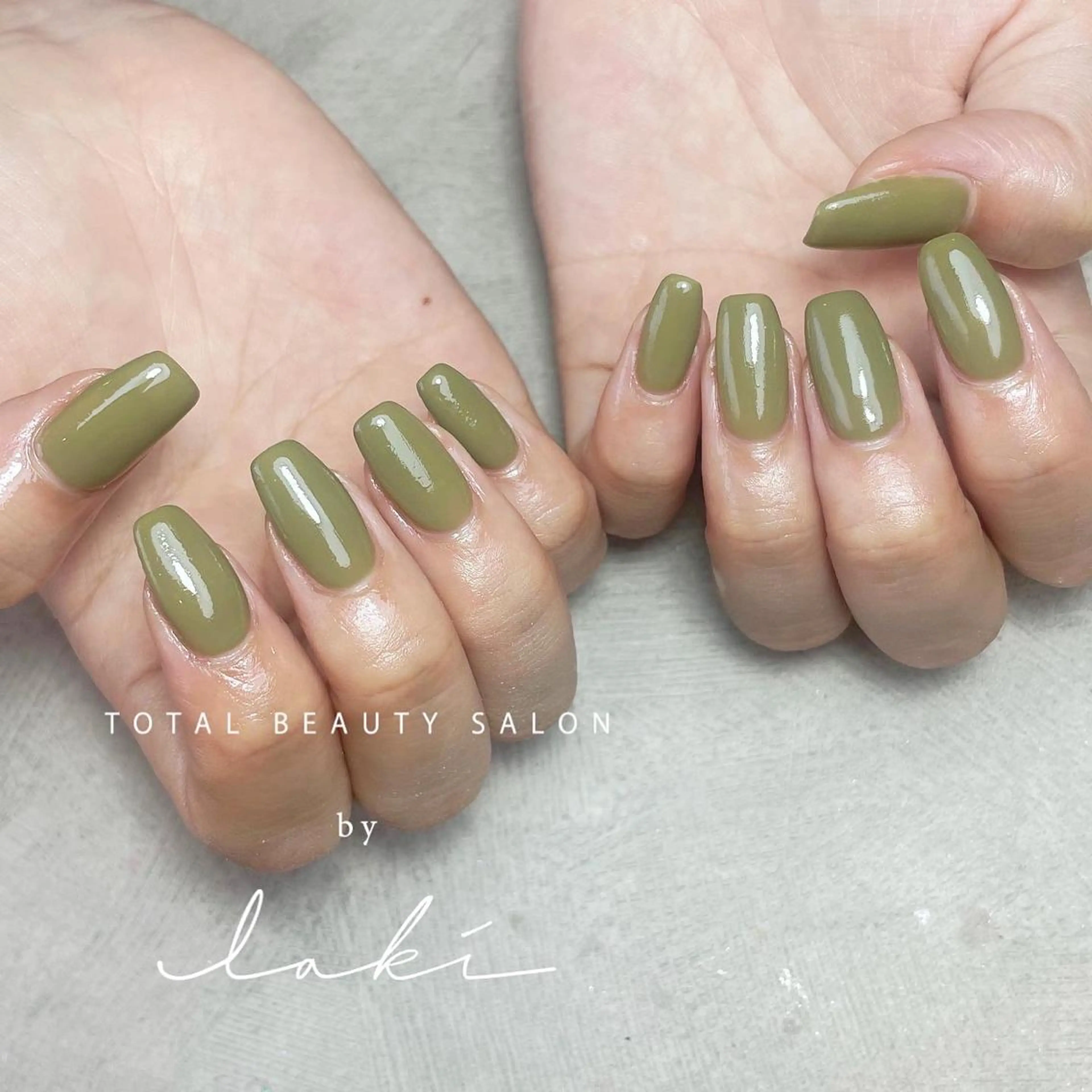 ネイル ワンカラーネイル by lakiのネイルデザイン