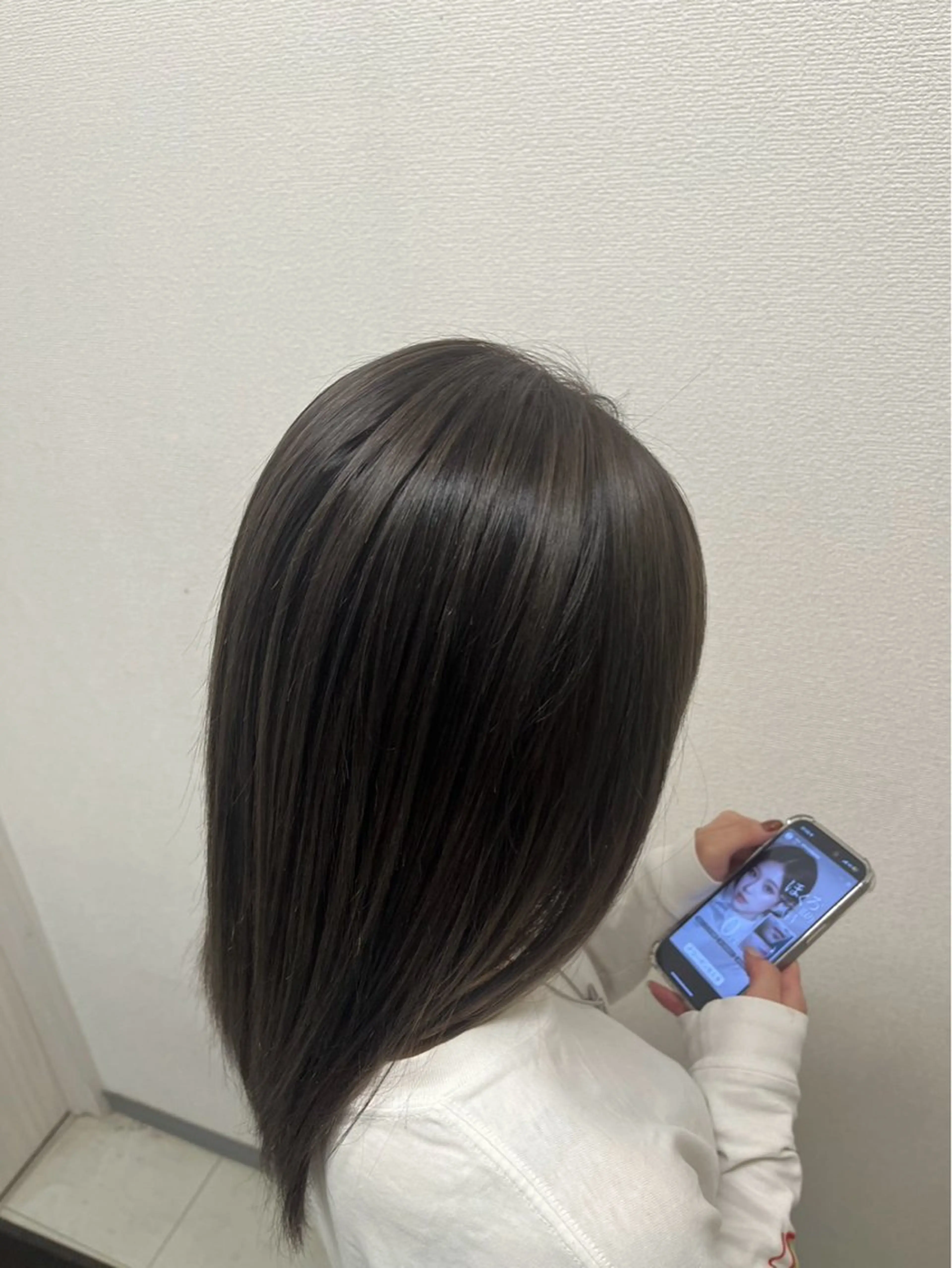 ロング カラー 島田 光✨️のヘアスタイル