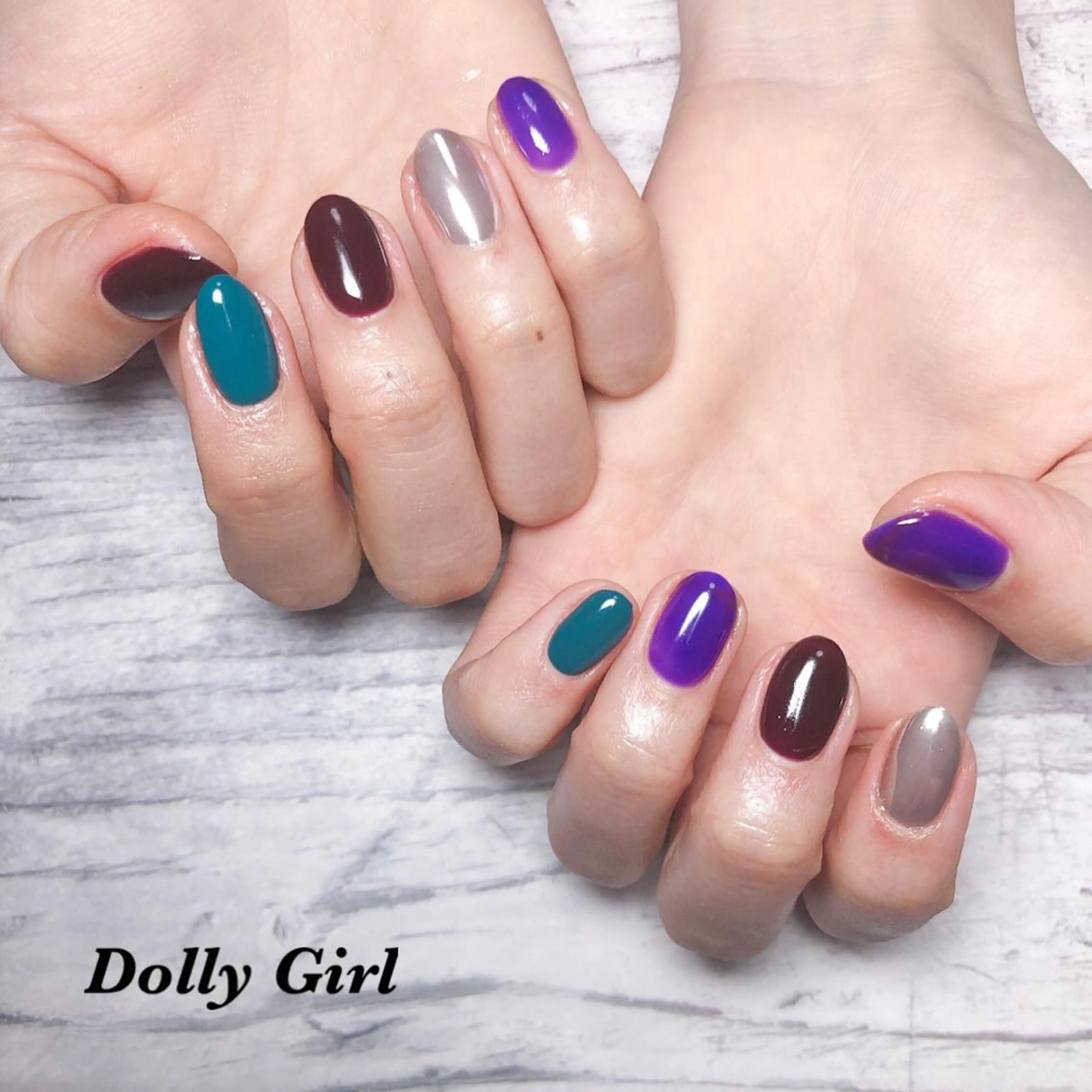 ネイル 個室ネイルサロンDolly  Girl〜ドーリーガール〜所属・DollyGirl KYOKOのネイルデザイン