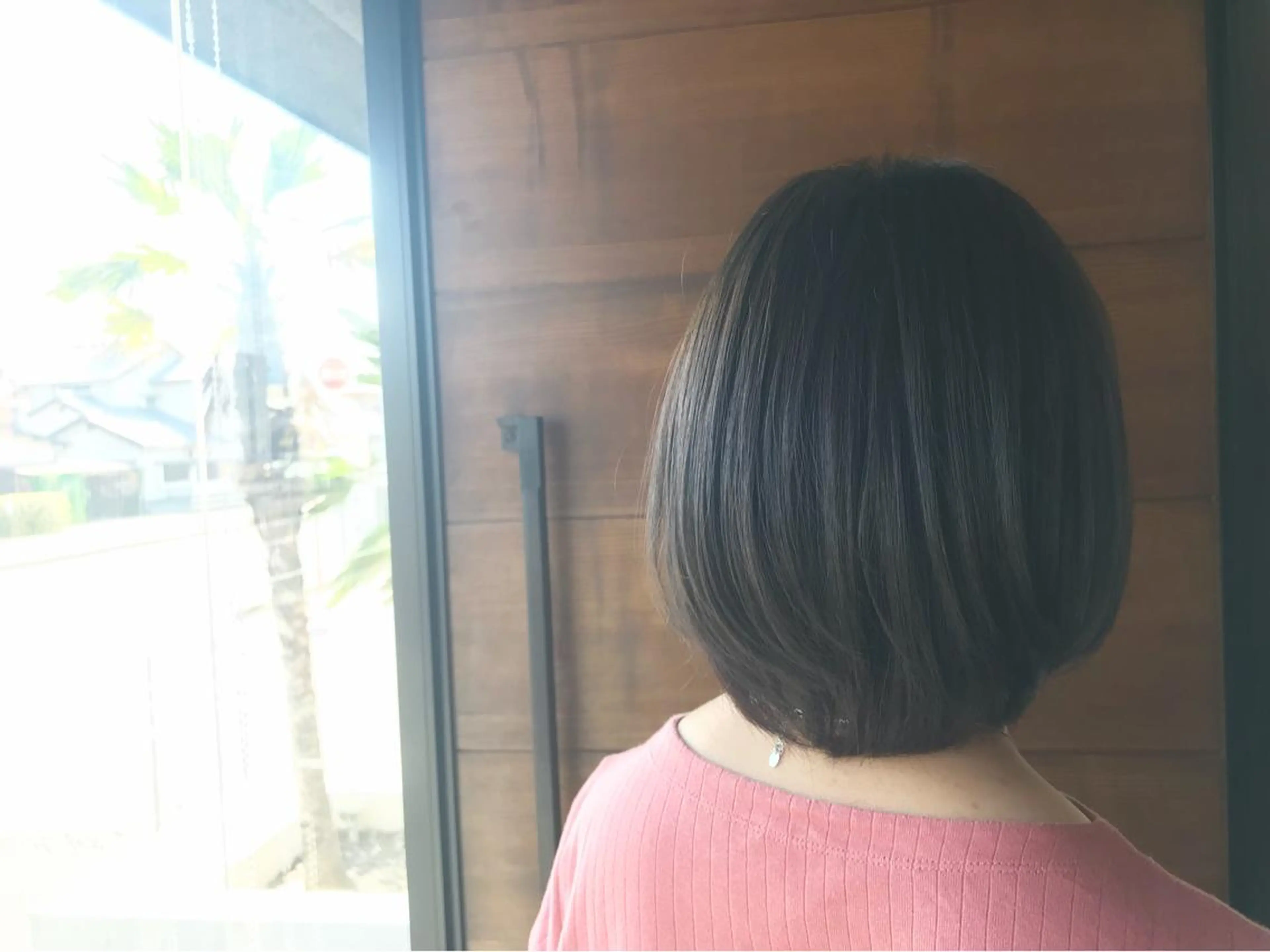 ショート カラー ヘアカラー トリートメント IORI #韓国ヘア#髪質改善のヘアスタイル