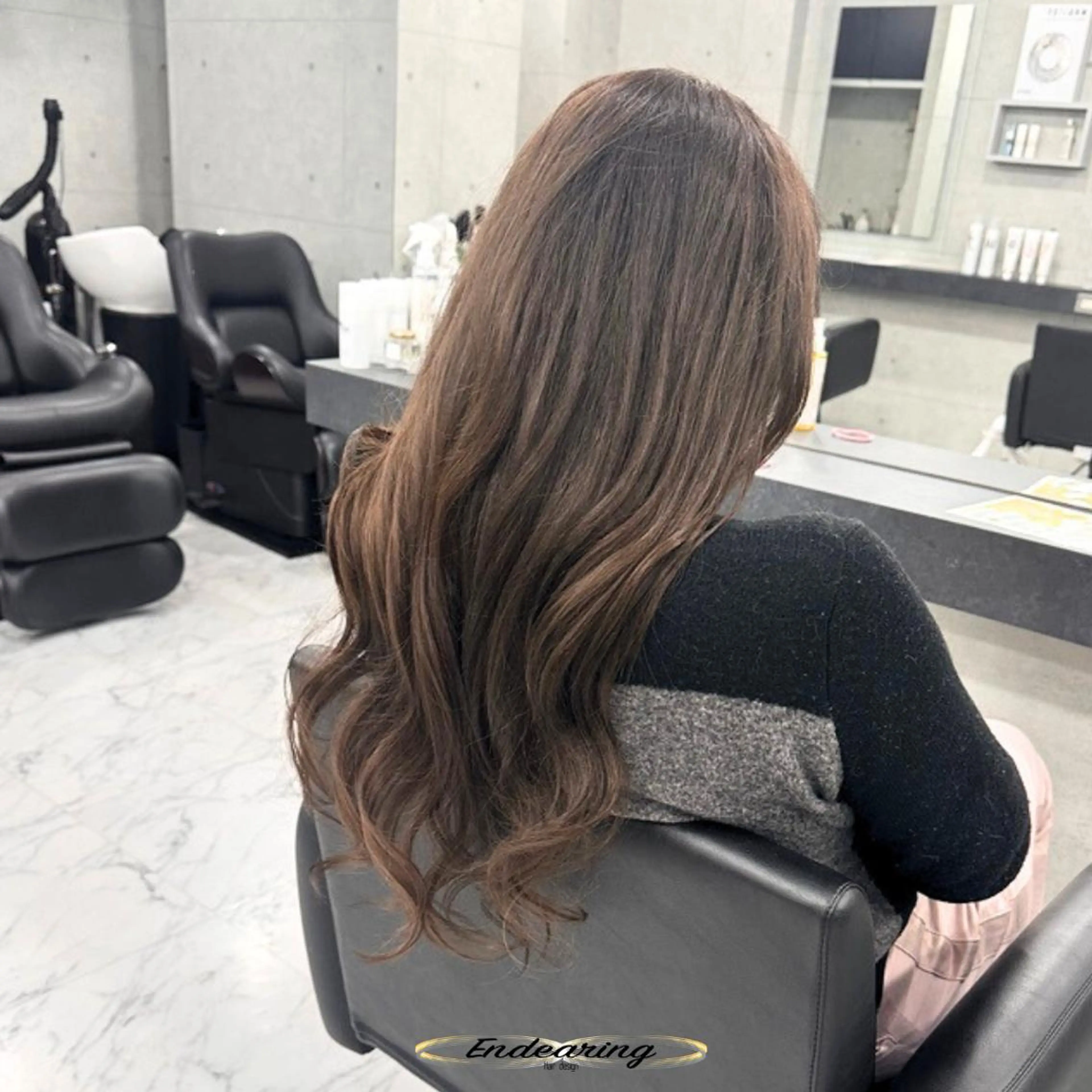 カラー 透明感カラー グレージュ カット ヘアカラー Endearing 銀座/YOKOのヘアスタイル