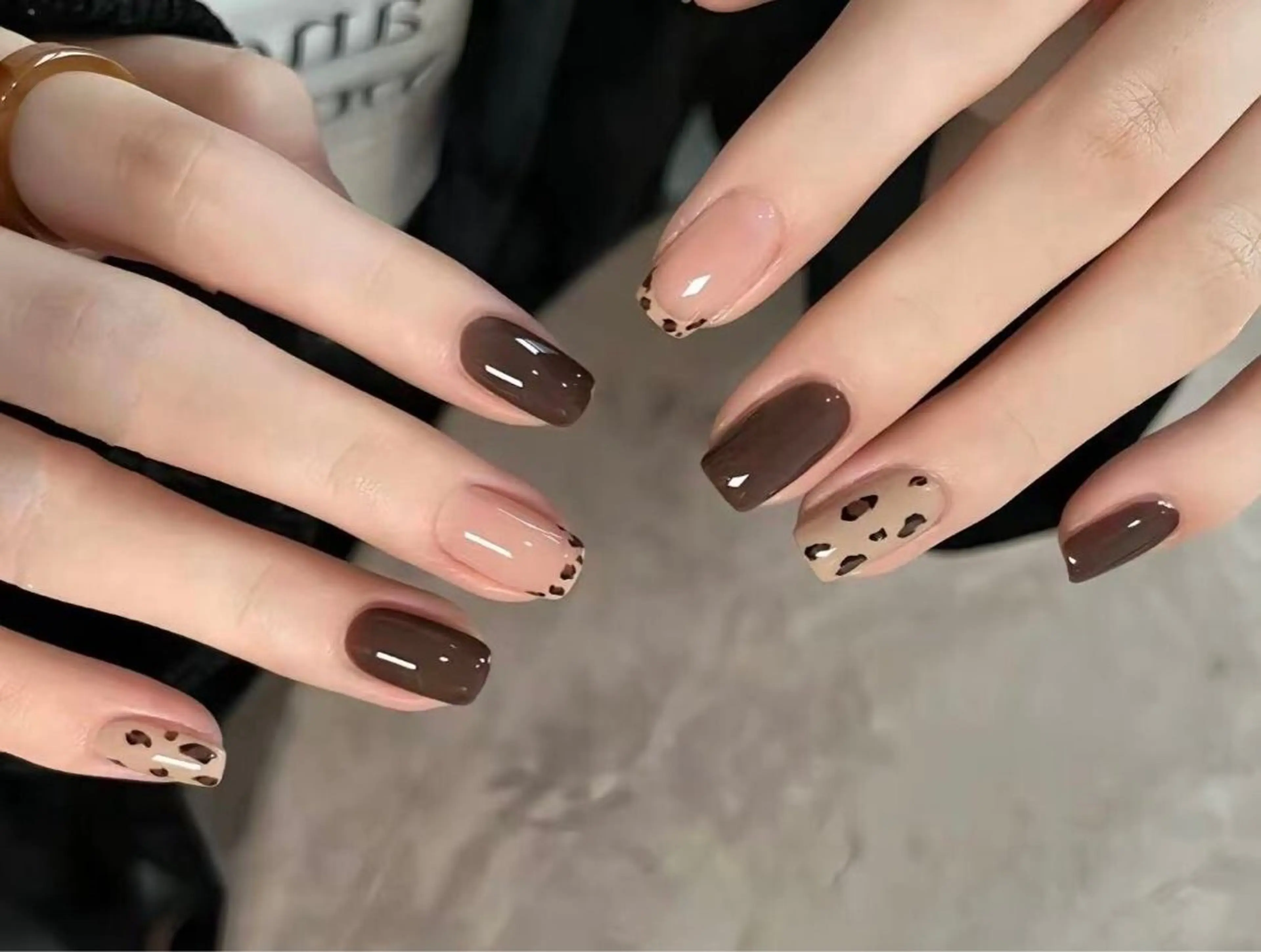 ネイル ハンドネイル 小 雨のネイルデザイン