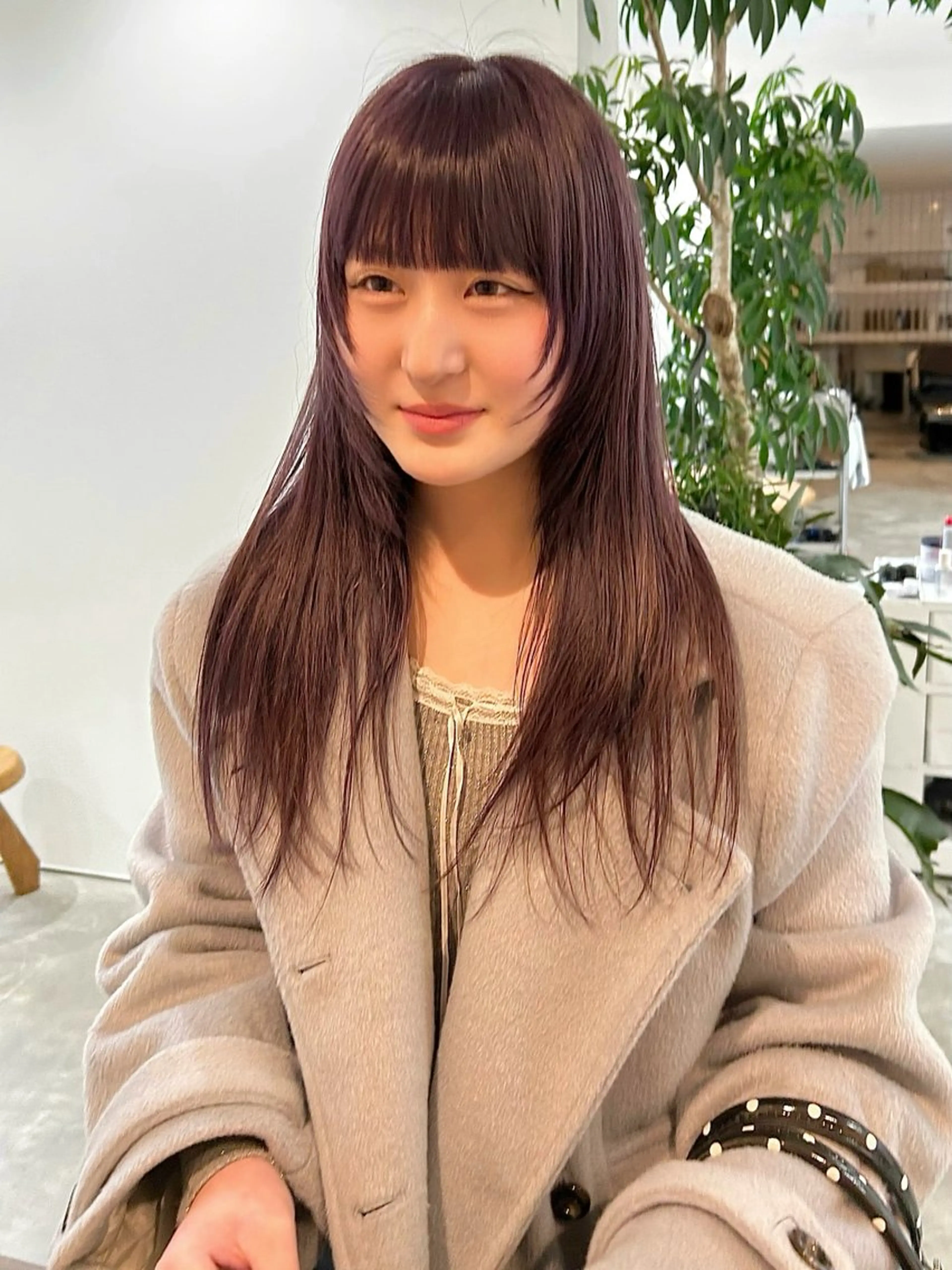 ロング Tommy所属・平田 知優のヘアスタイル