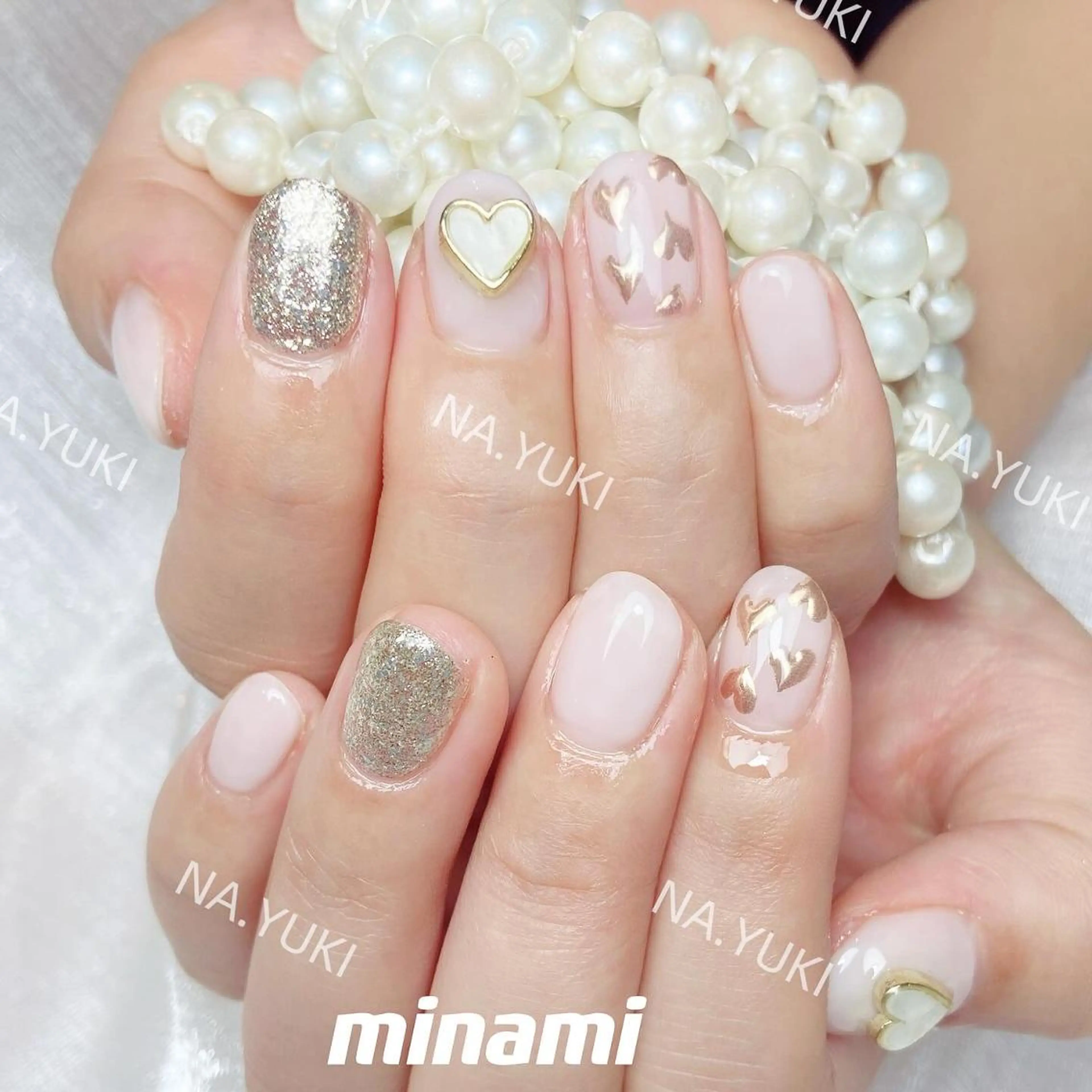 ネイル ハンドネイル ハンドケア YUKI 💗 渋谷店のネイルデザイン