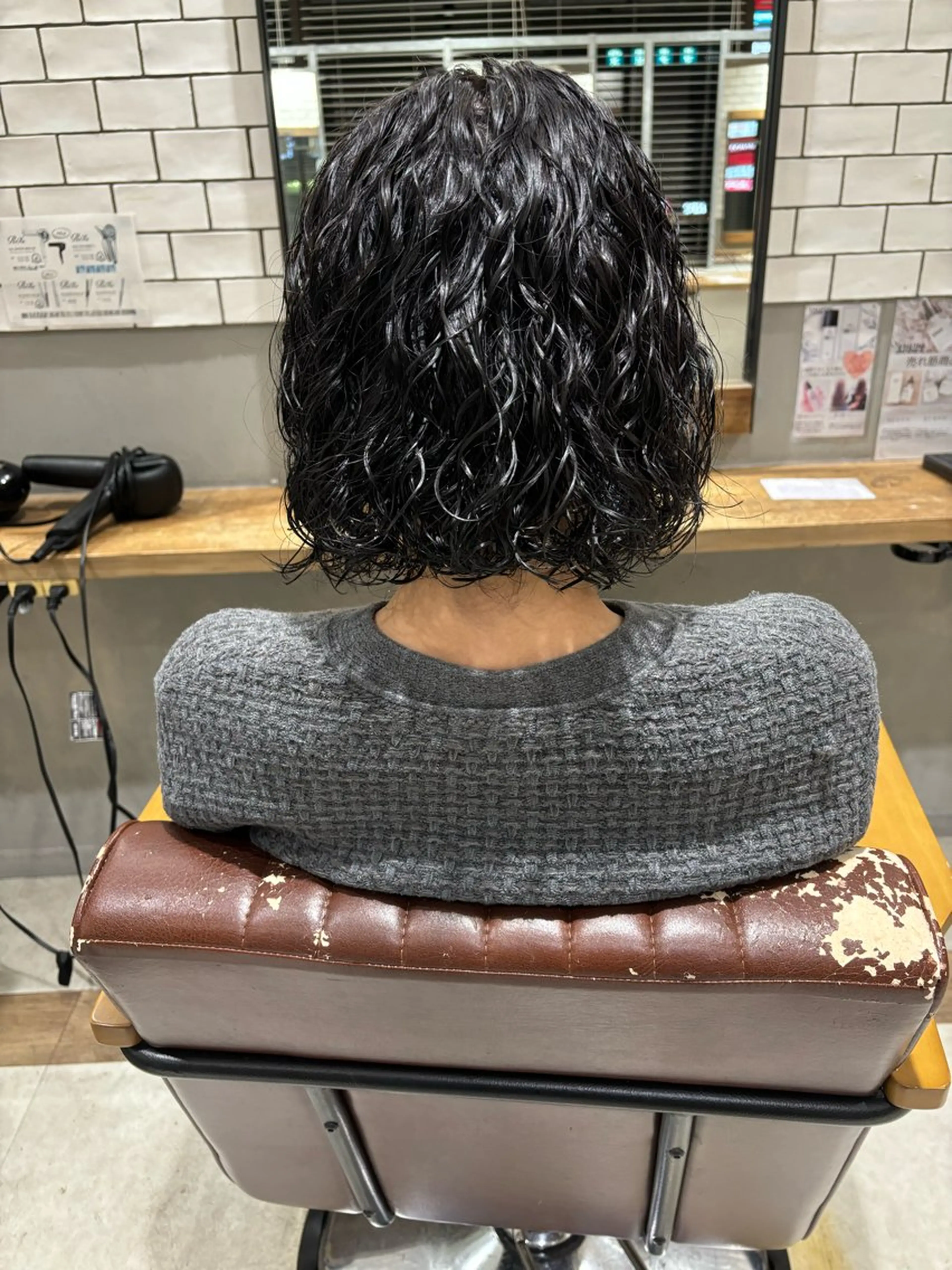 カット➕パーマの写真