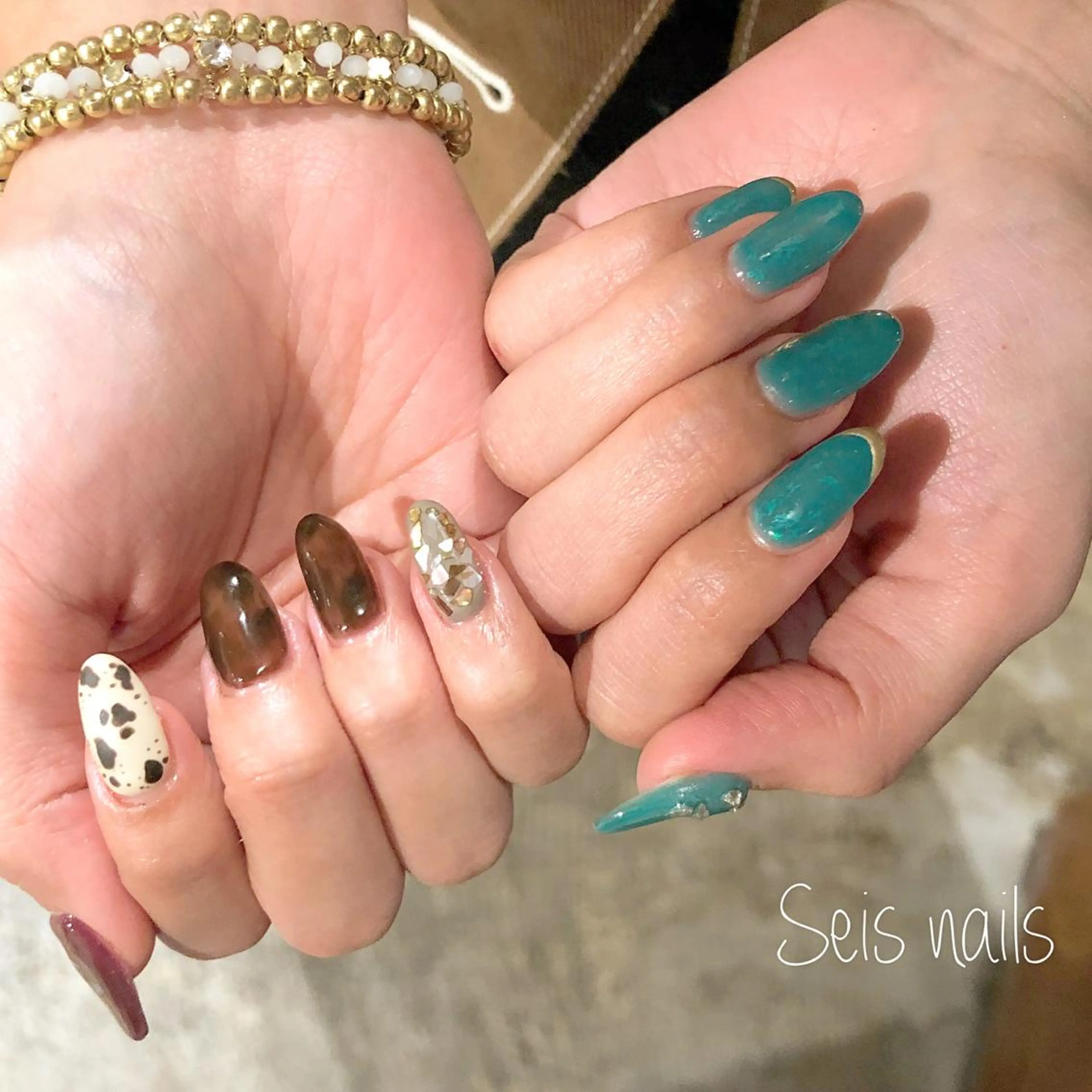 ネイル ハンドネイル Seis Shihoのネイルデザイン