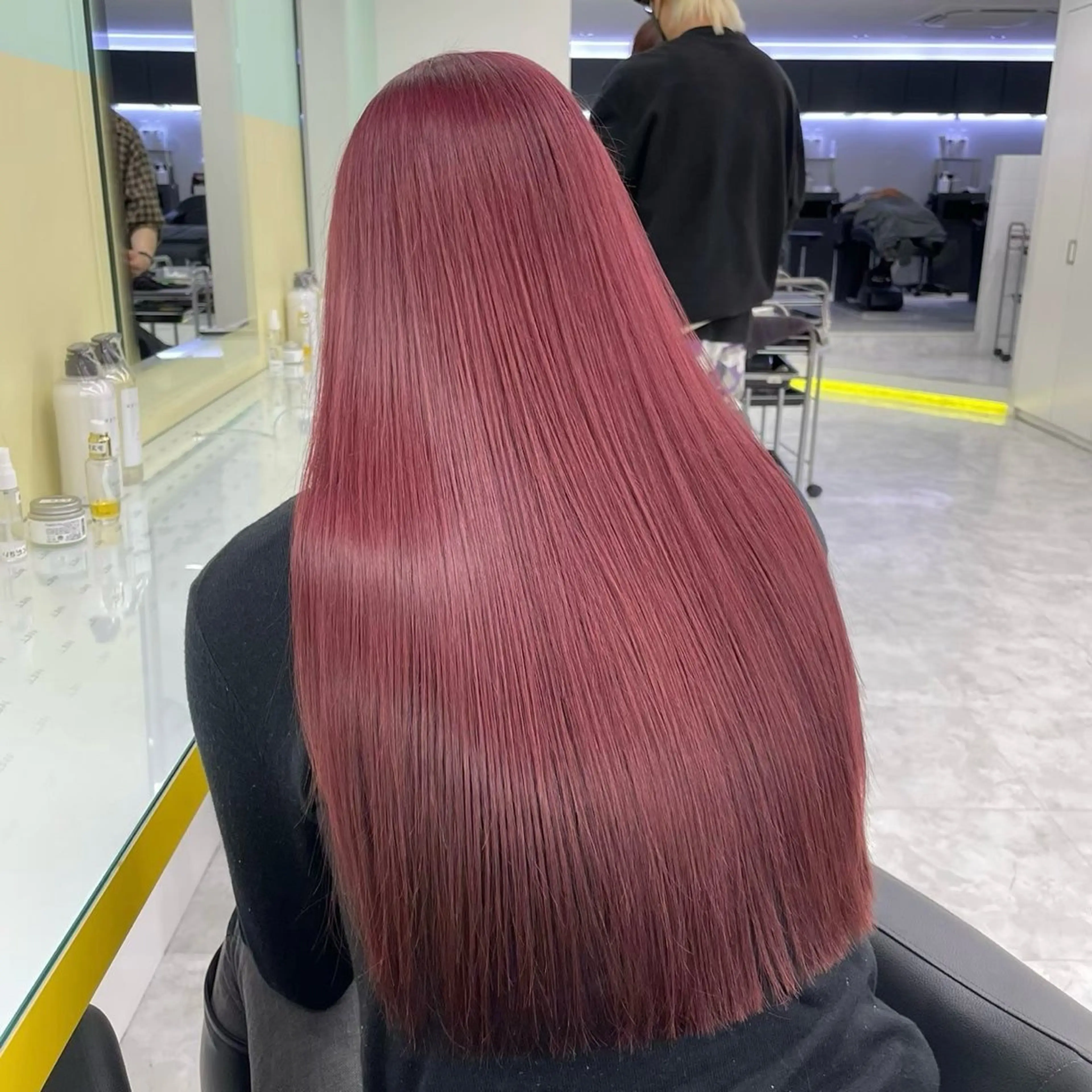 【1月限定価格】💖ブリーチ無しダブルカラー➕髪質改善トリートメント🫧🪽の写真