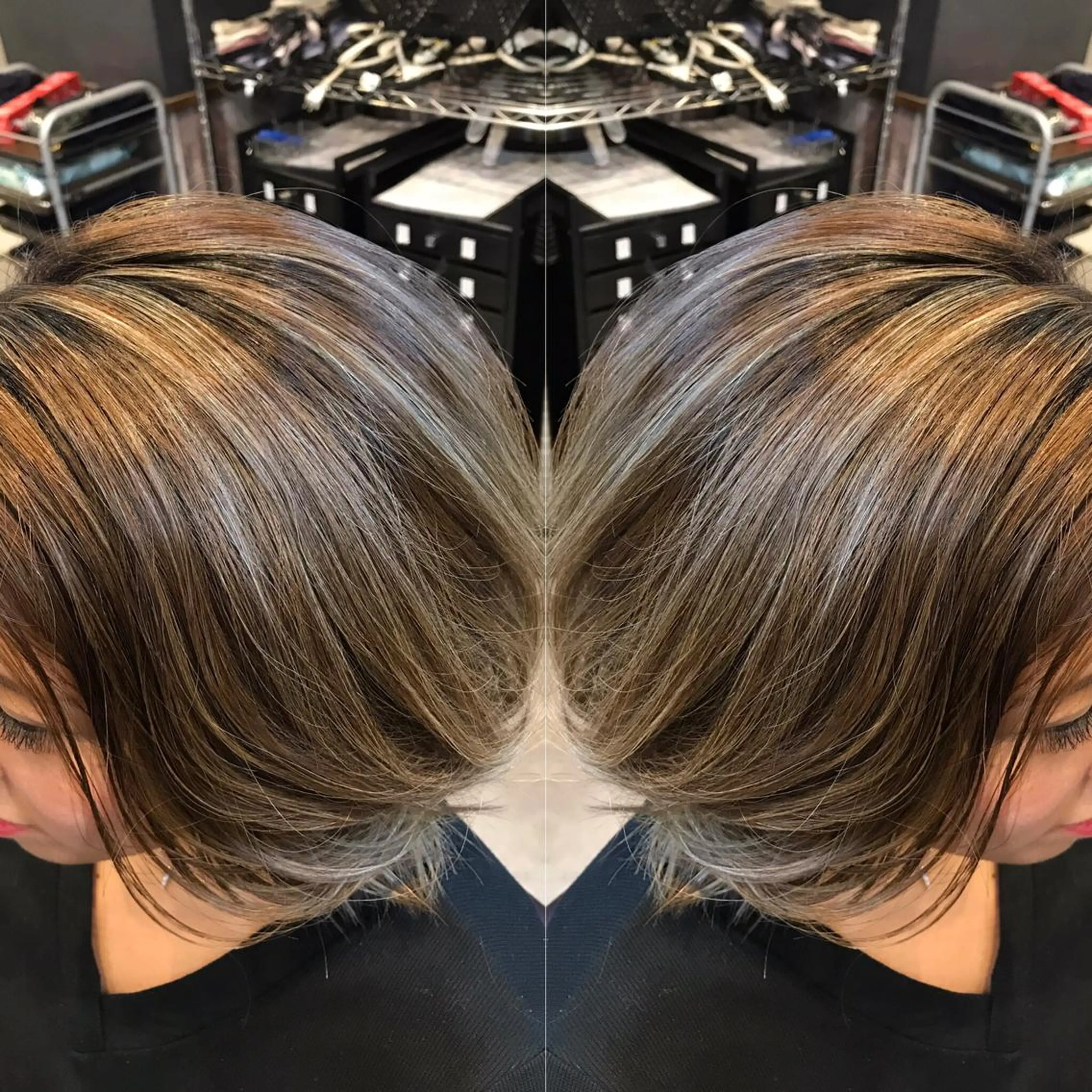 ショート カラー KIRA スズキ タクヤ／店長のヘアスタイル