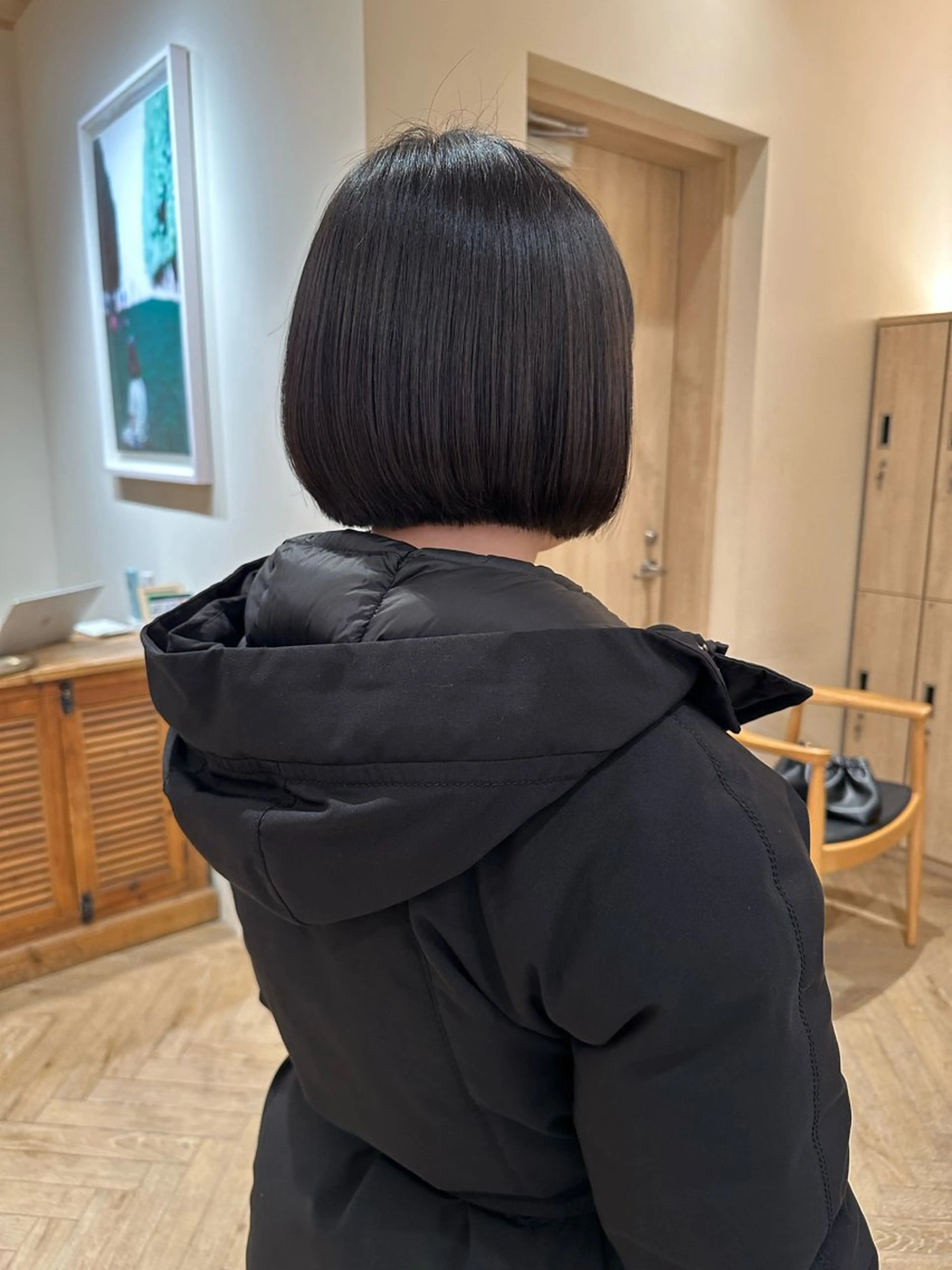 ショート 政木彩香/丸みボブ/ ショートボブのヘアスタイル