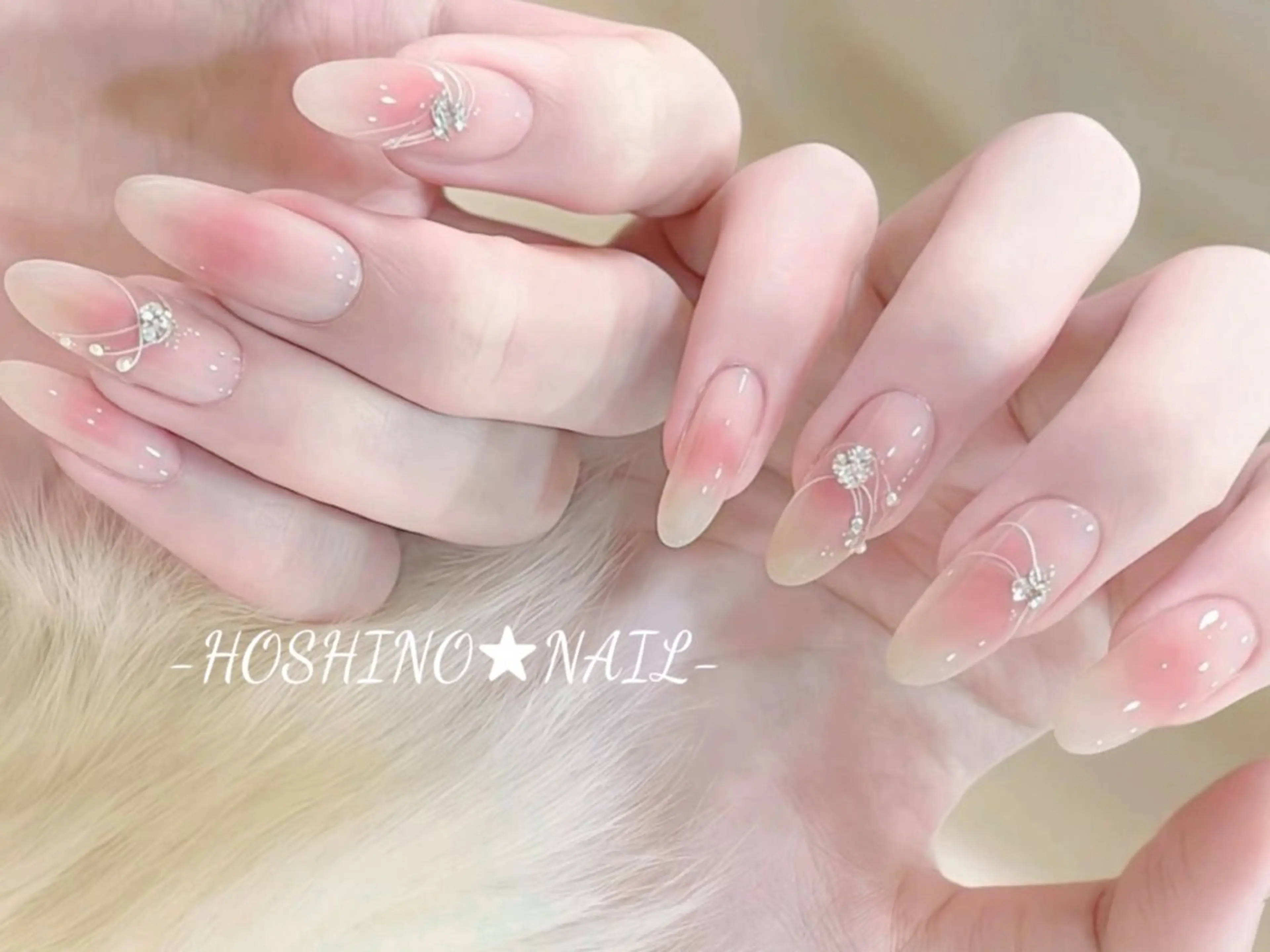ネイル 長さ出し フットネイル ジェルネイル 韓国ネイル マグネットネイル ハンドネイル ★HOSHINO NAIL★新宿店のネイルデザイン