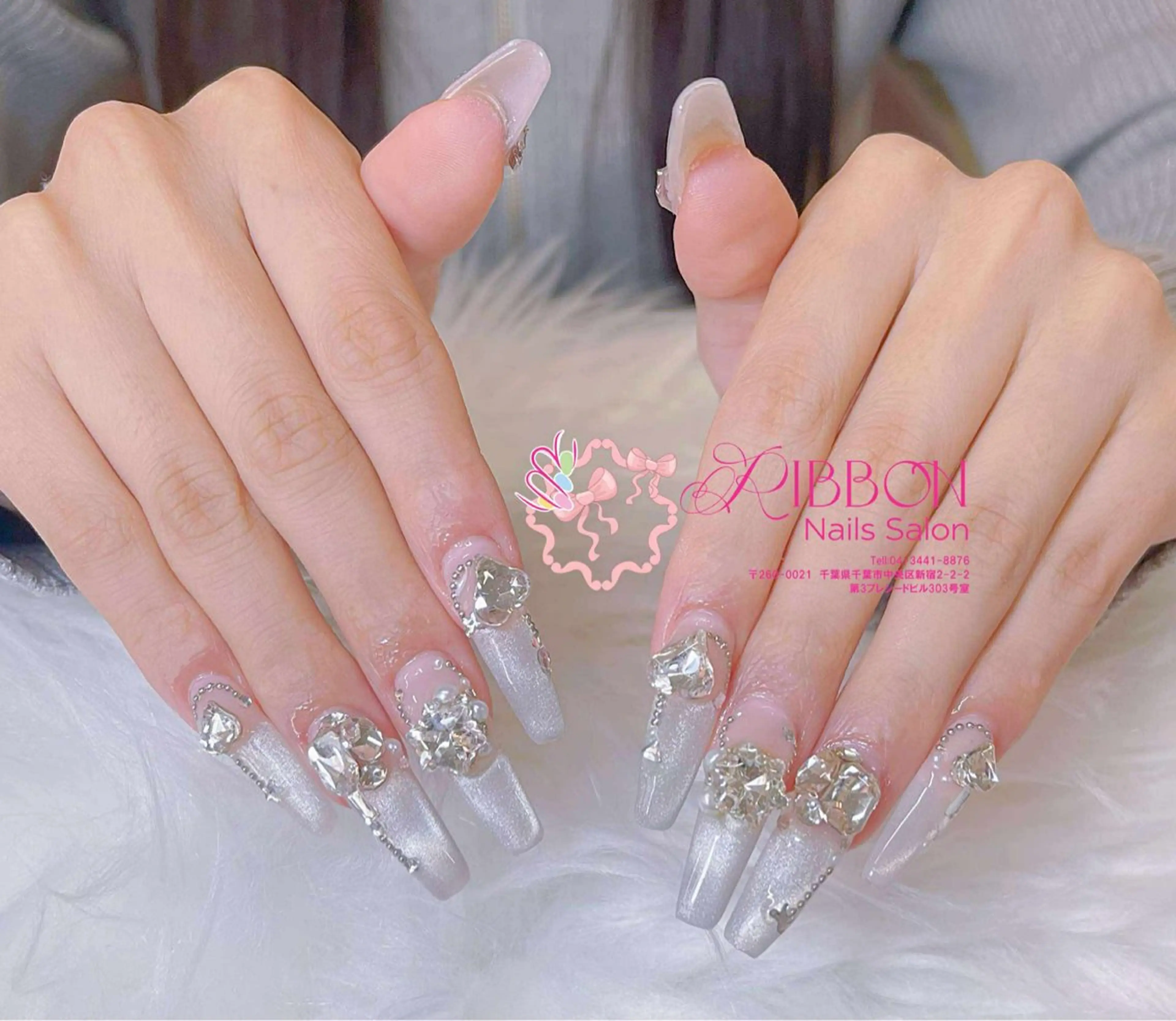 ネイル チークネイル フットネイル フレンチネイル グラデーション 韓国ネイル Ribbonnail staffのネイルデザイン