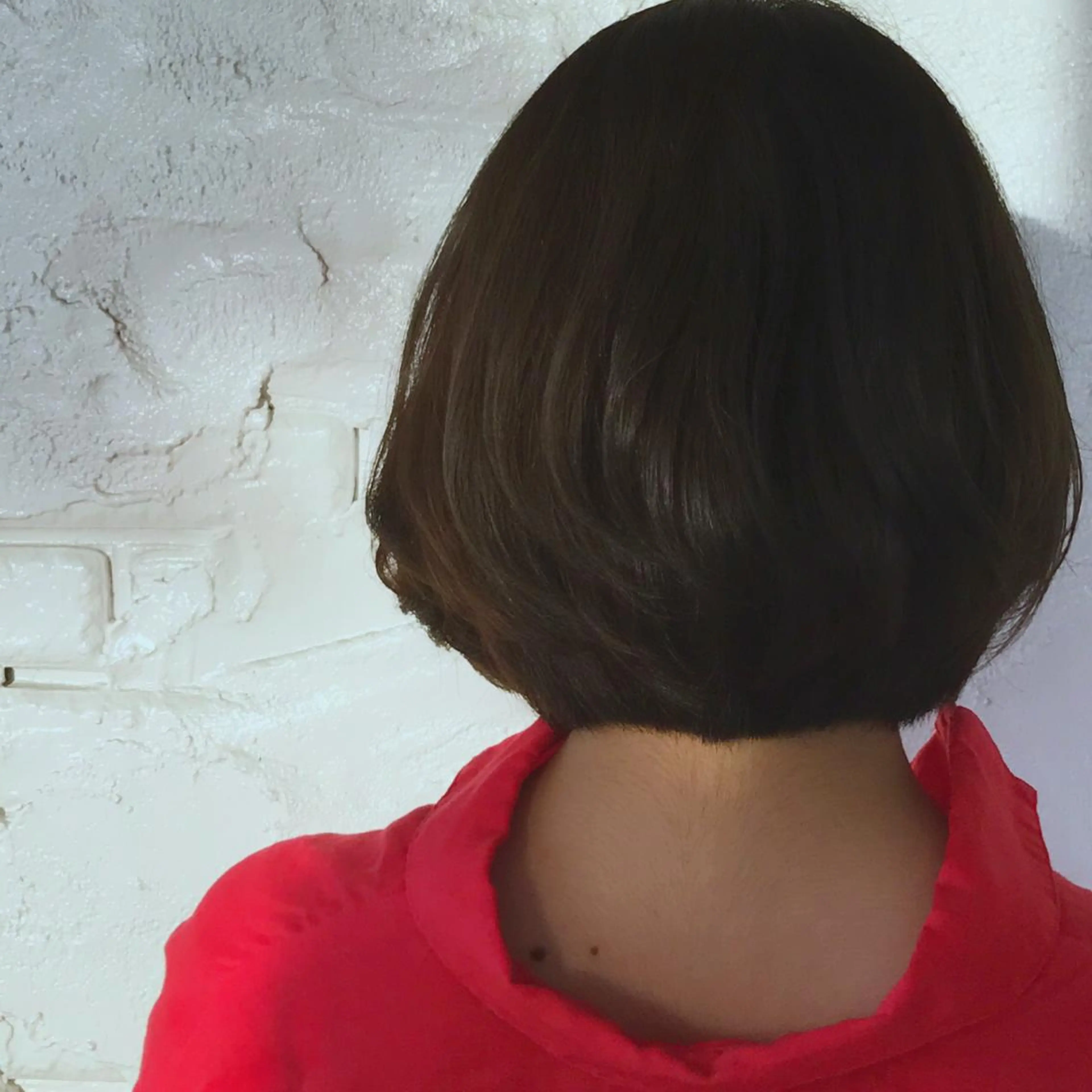 ショート カラー ボブ カット ヘアカラー トリートメント 【髪質改善】 夏目結以のヘアスタイル