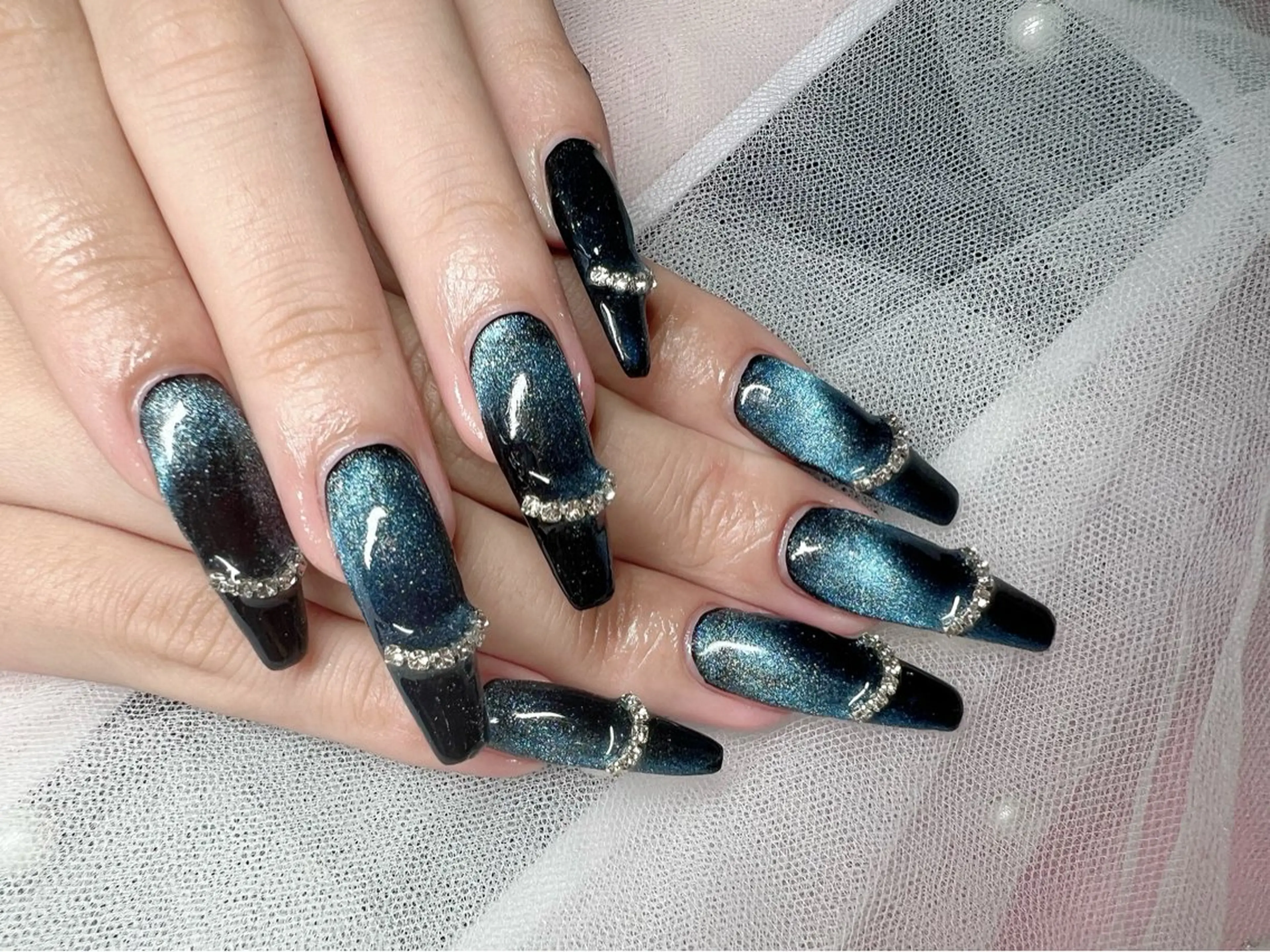 ミニモ限定🙌💚マグネットネイル💚の写真