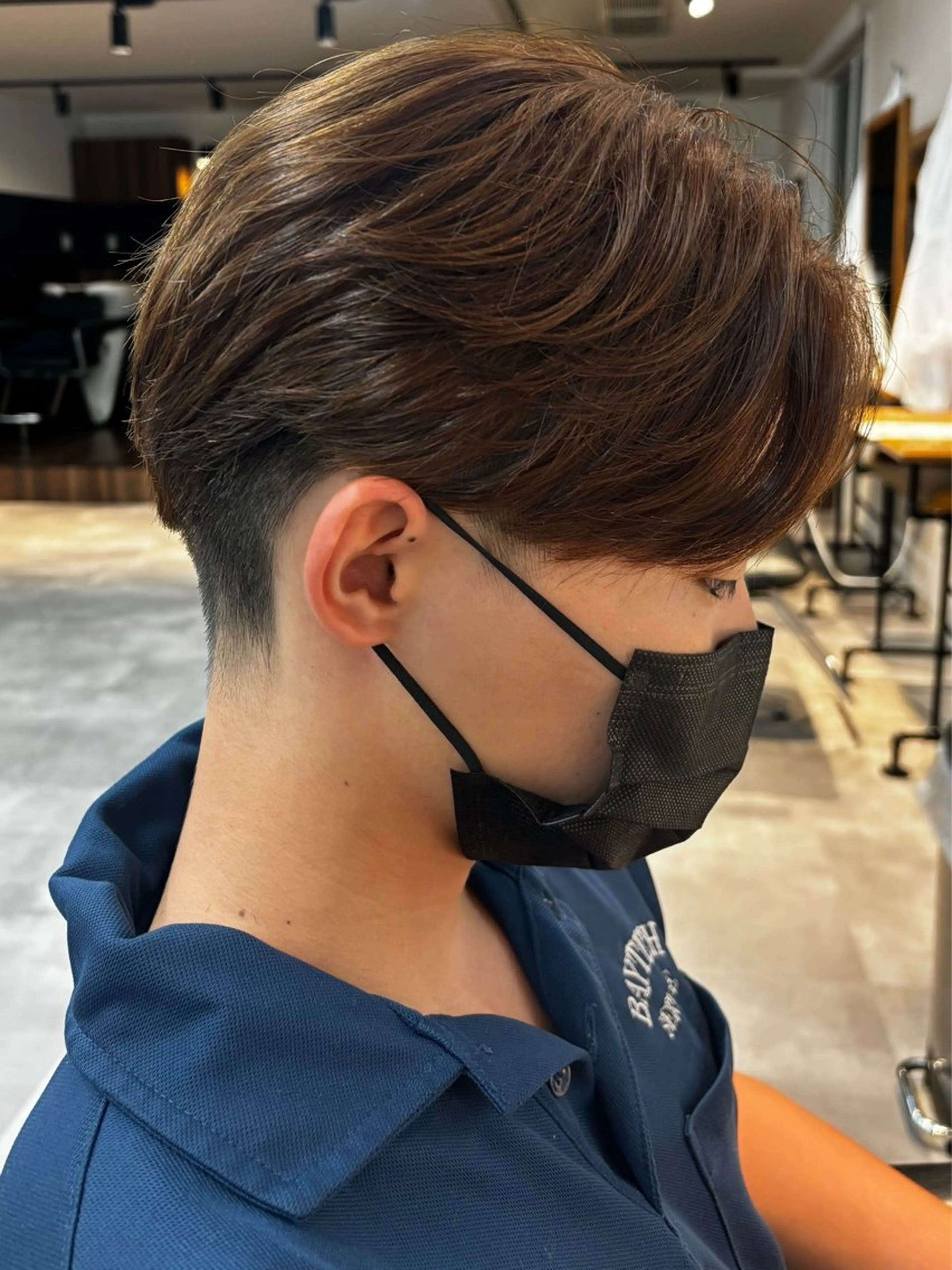 ショート カラー メンズ いちか🤍 COQU千葉のヘアスタイル