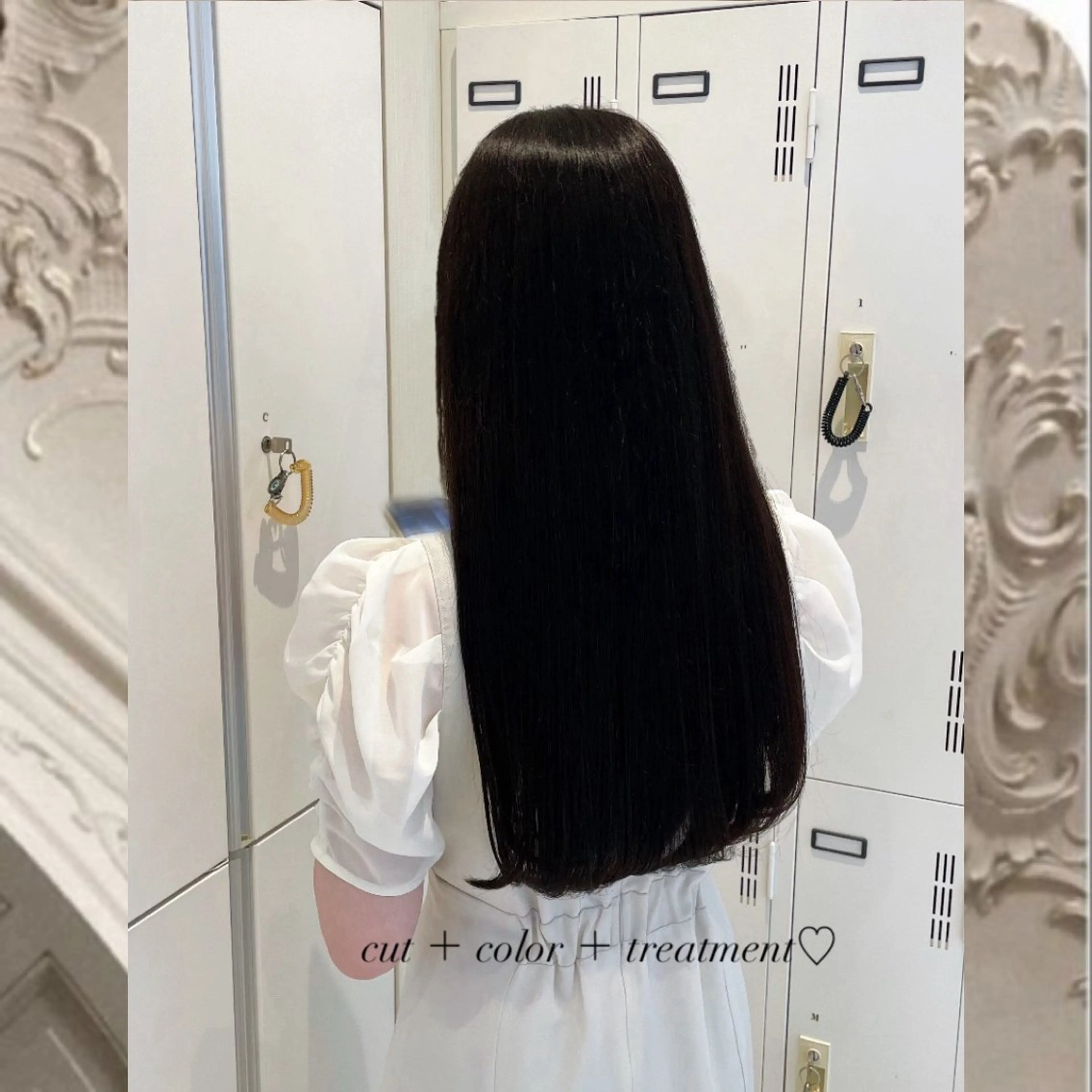 ロング カラー 𝑎𝑦𝑎𝑘𝑎 🕯のヘアスタイル