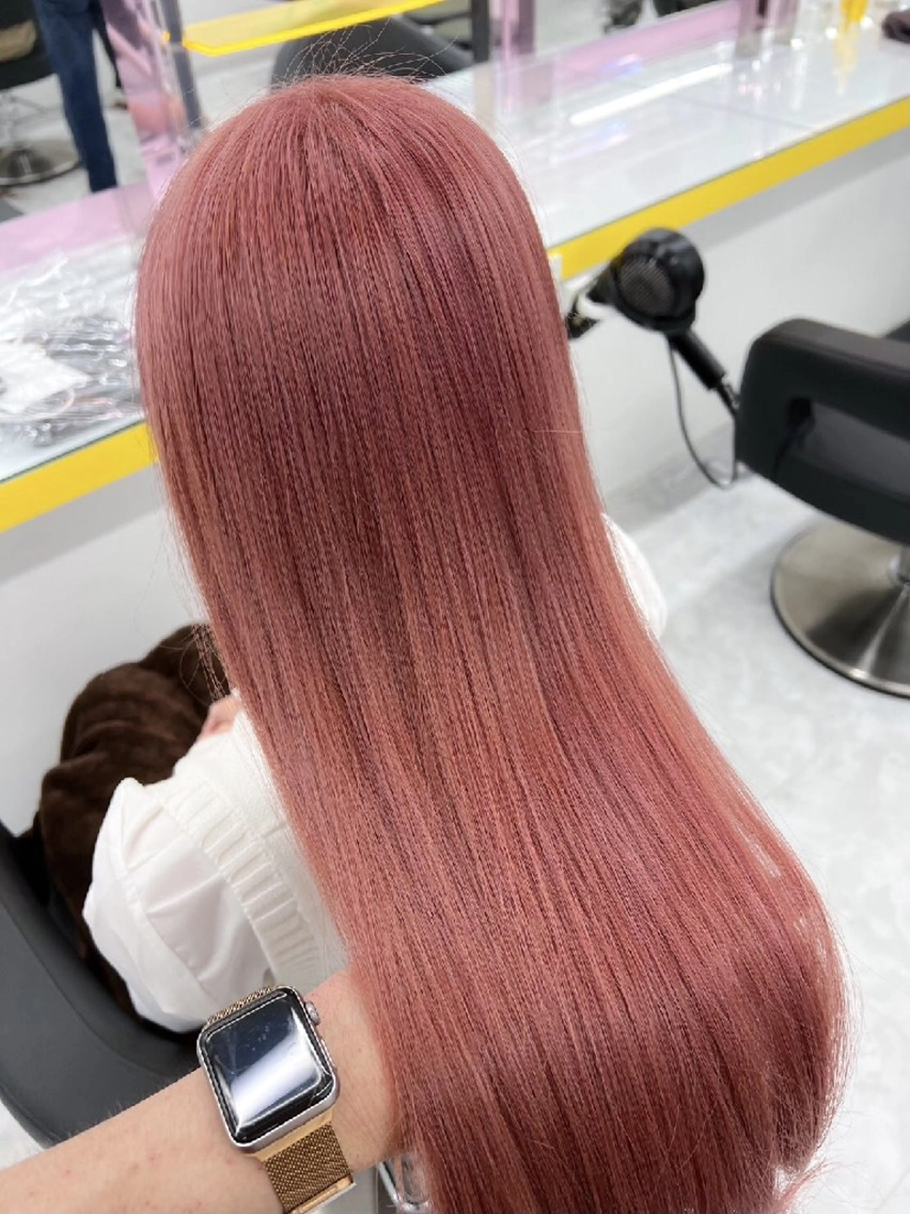 セミロング ヘアアレンジ カラー ヘアカラー トリートメント ヘッドスパ ヘアセット 🪞【公式】表参道 🪞knot🪞のヘアスタイル