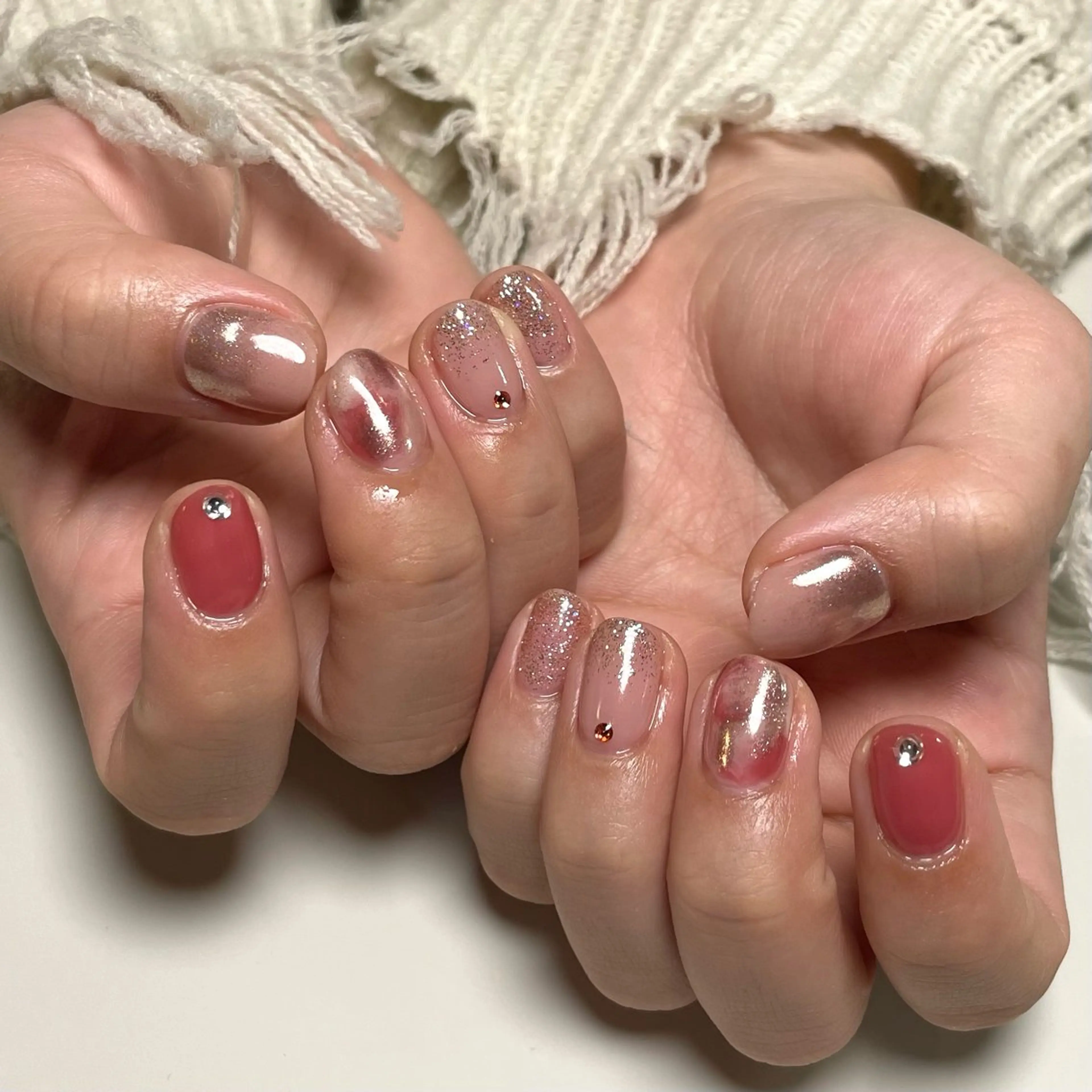 ネイル ハンドネイル Nail eyelash Rana所属・Konno🕊️ 【Rana】のネイルデザイン