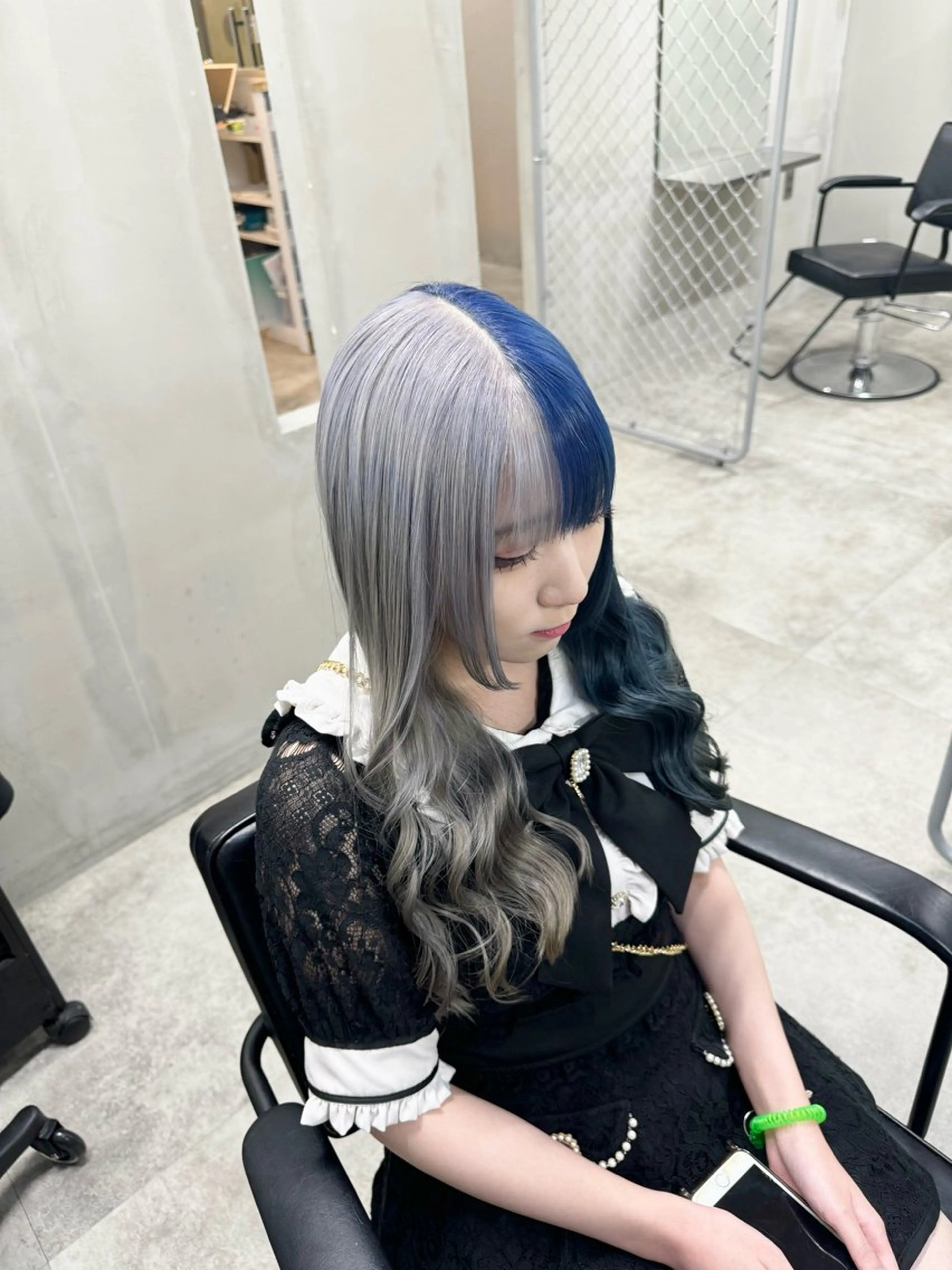 ロング カラー ヘアアレンジ S.BLOOM 川崎 翔哉のヘアスタイル