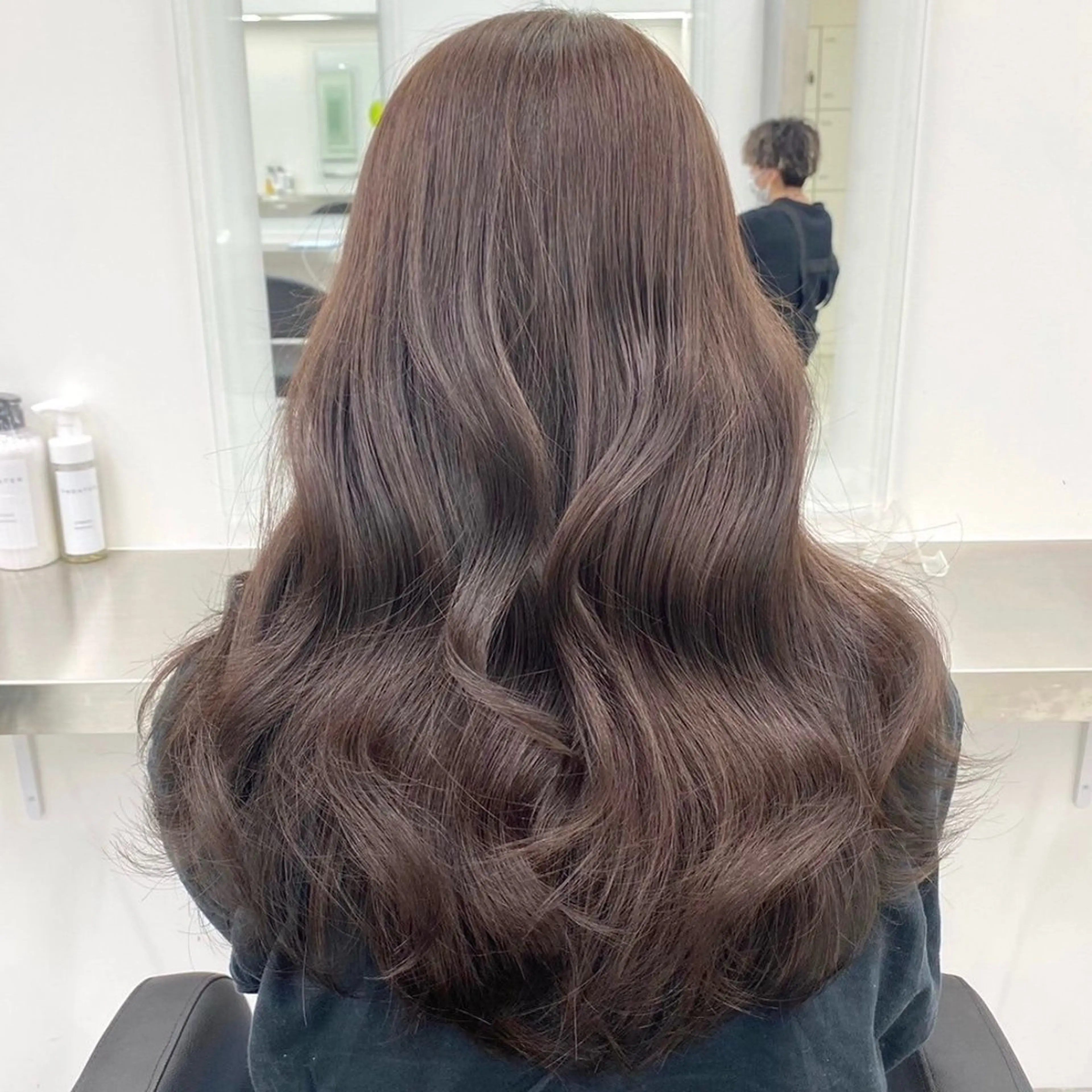 カラー 🤍海外girl🤍 ベージュ/ALISAのヘアスタイル