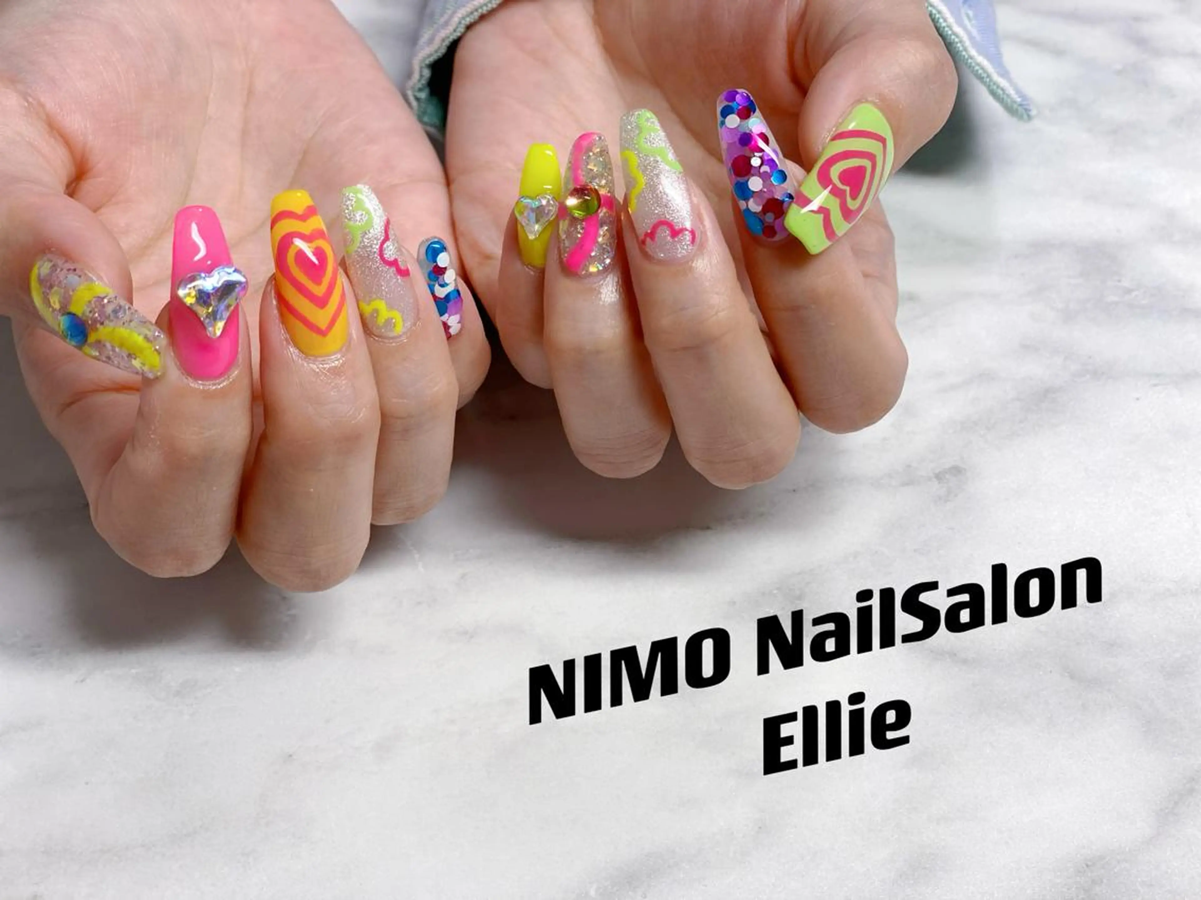 ネイル ハンドネイル ハンドケア 閨匠ビューティサロン 新橋店♡Ellieのネイルデザイン