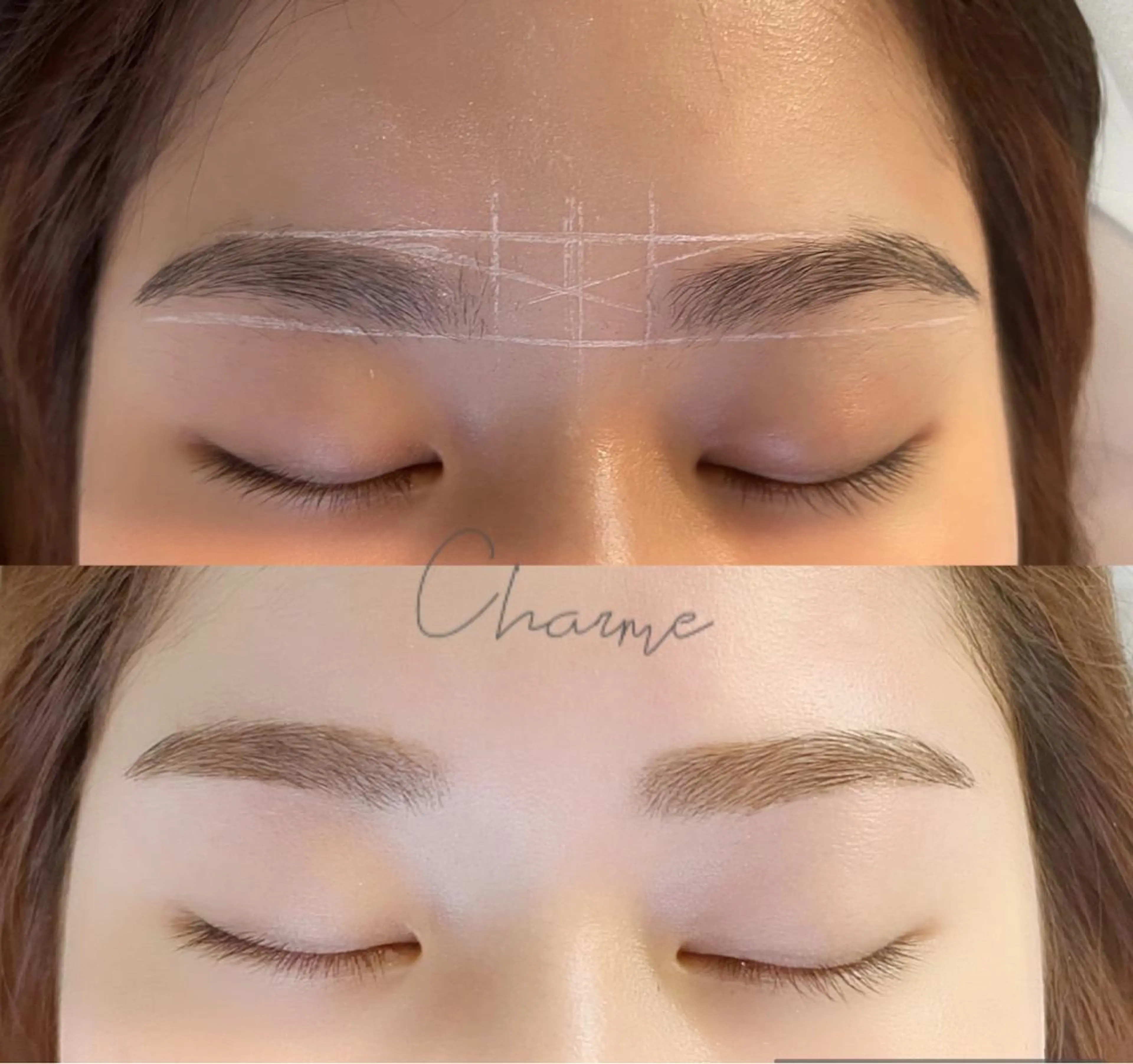 眉毛カット➕眉毛Wax➕スタイリングの写真