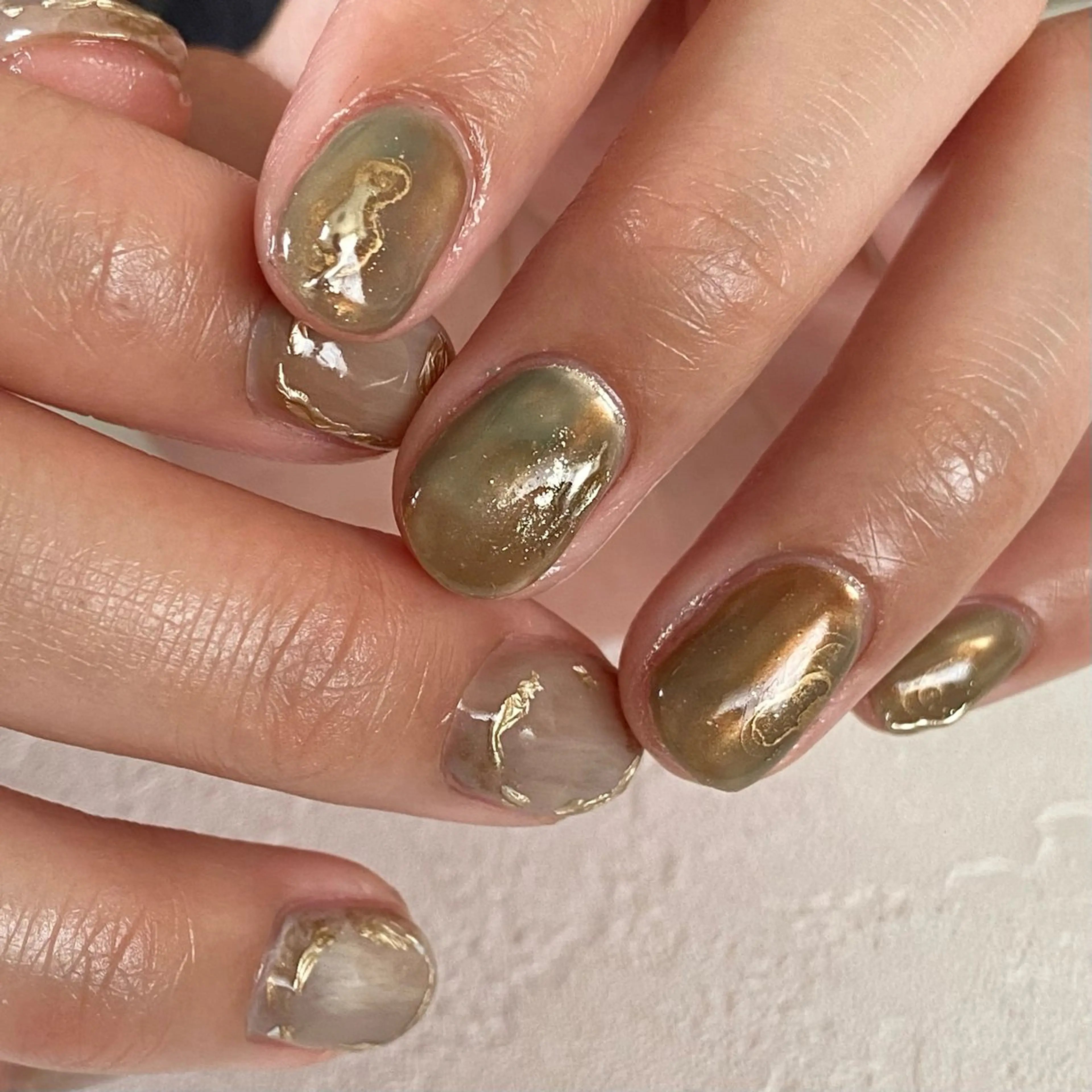 ネイル ハンドネイル 甲府昭和甲斐 ネイルサロン　IROのネイルデザイン