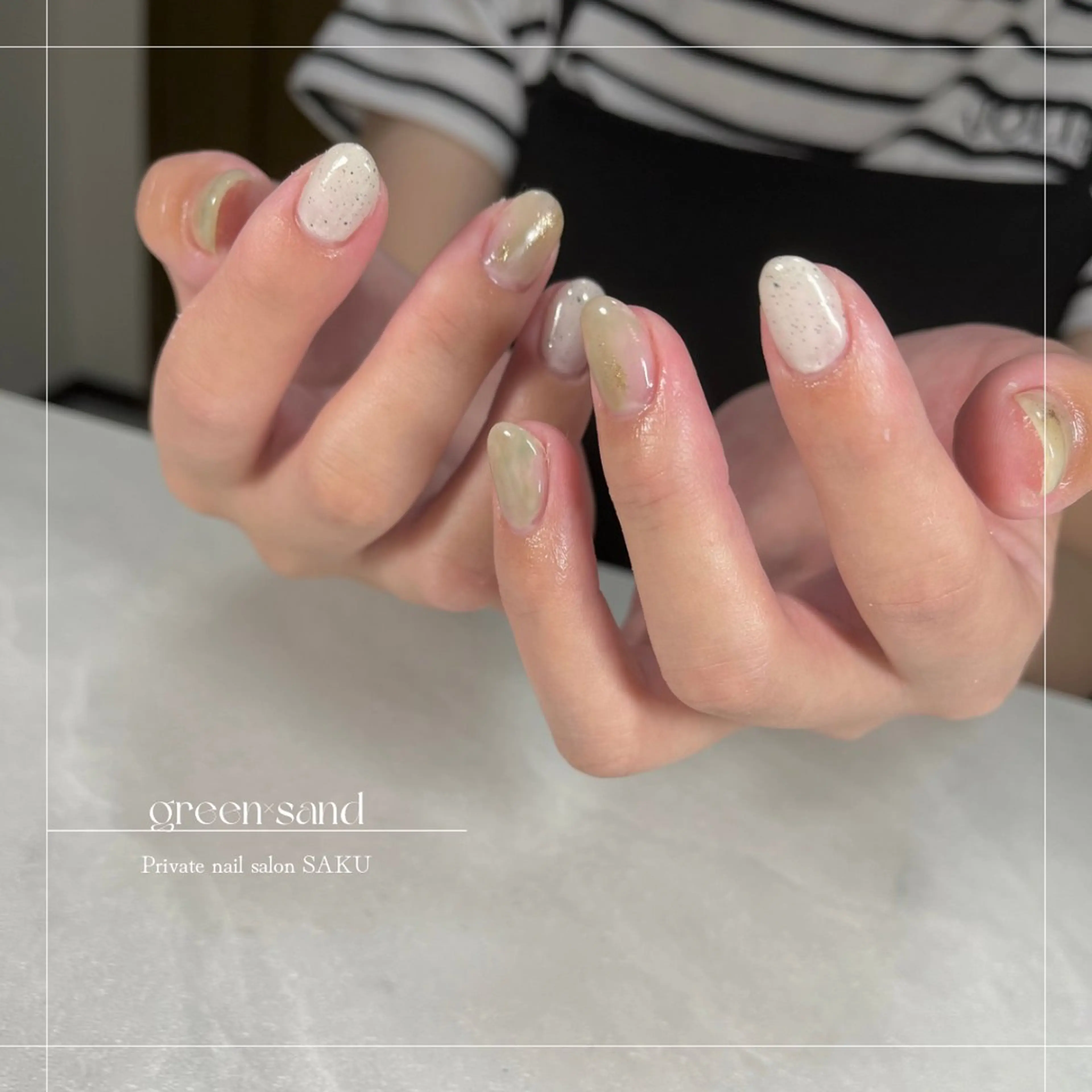ネイル SAKU  nail[サクネイル]所属・SAKU nail 作島茜のネイルデザイン