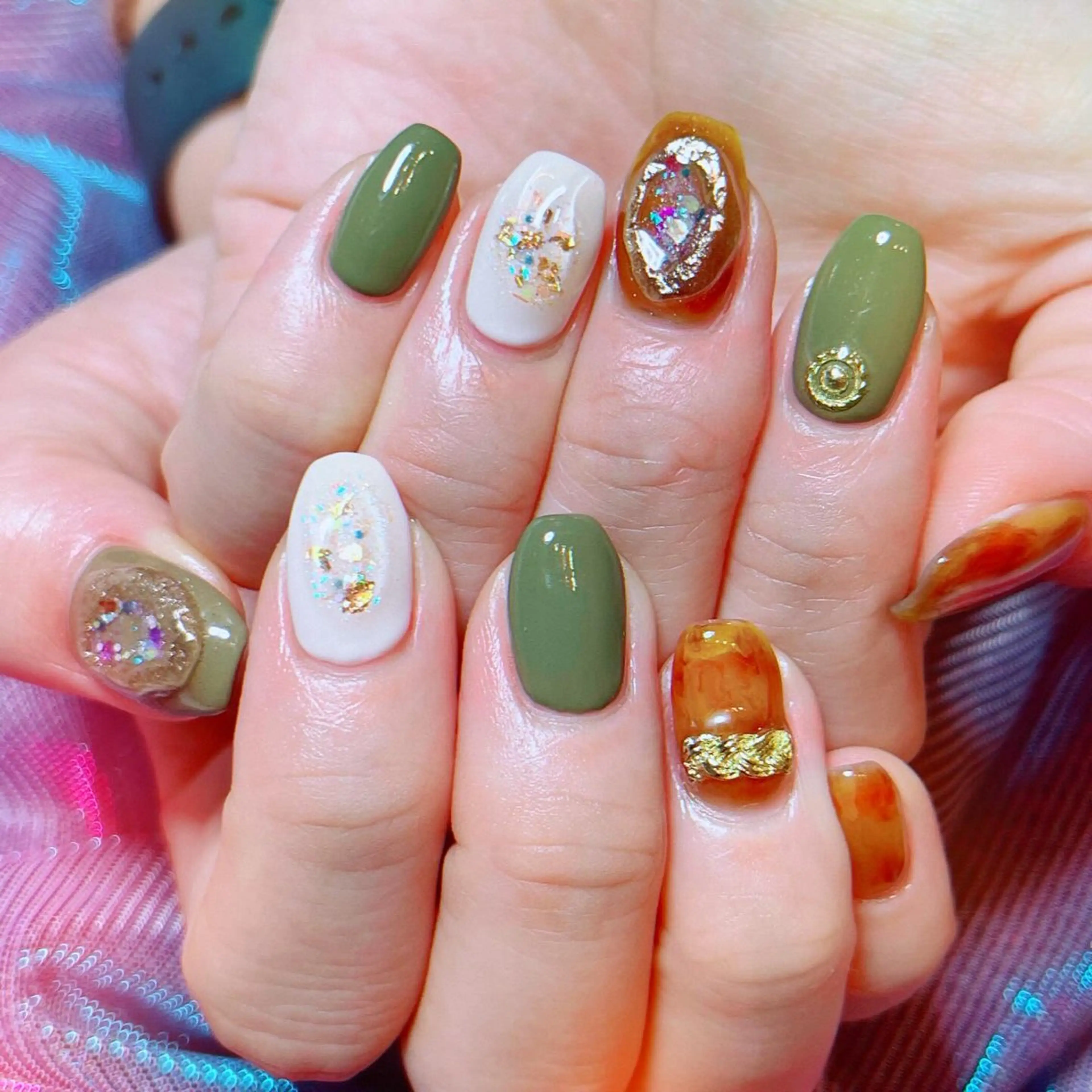 ネイル 春ネイル ruirui.naildesign所属・RUI ☆のネイルデザイン