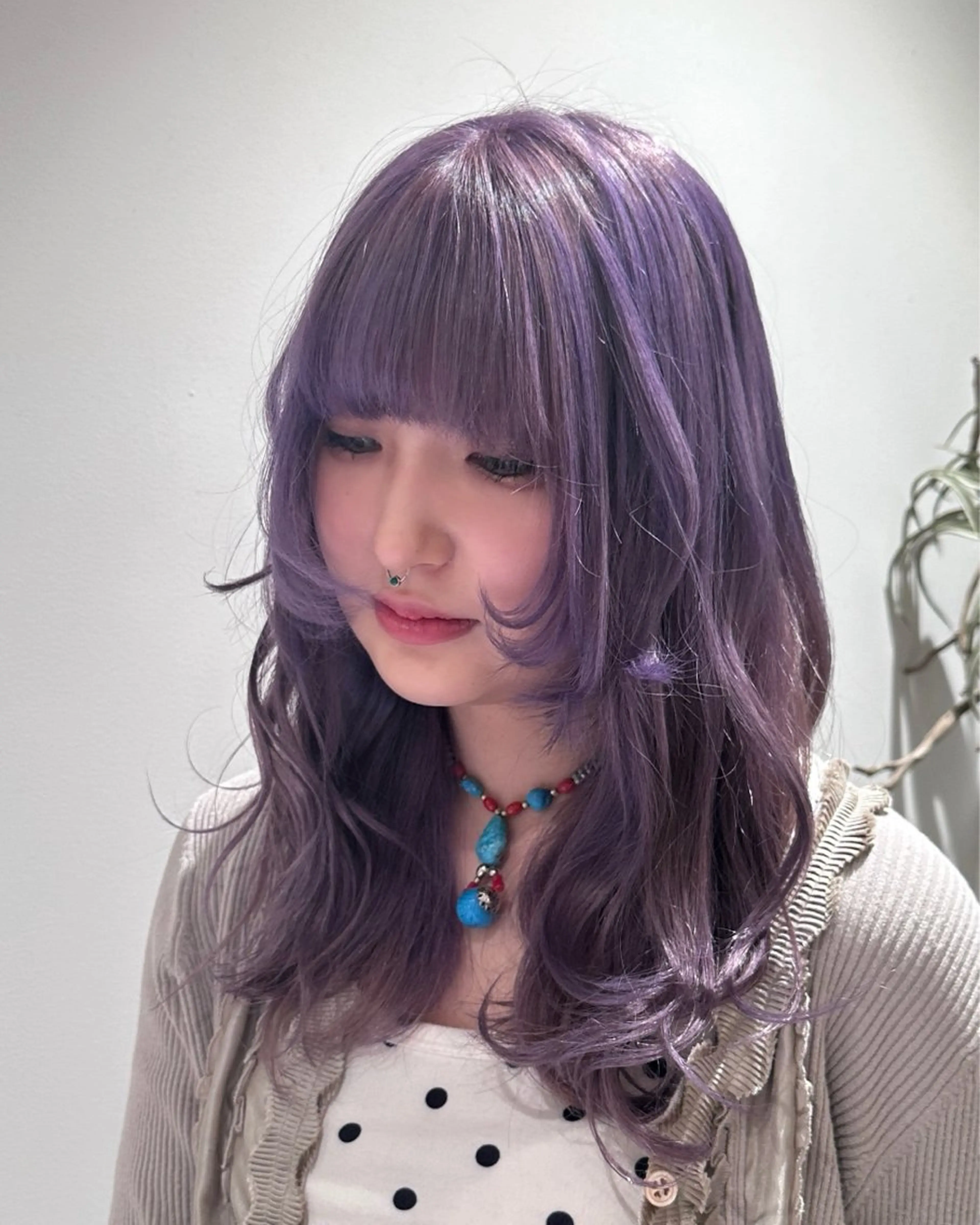 カラー 👽個性派ネイル🎀 komachiのヘアスタイル