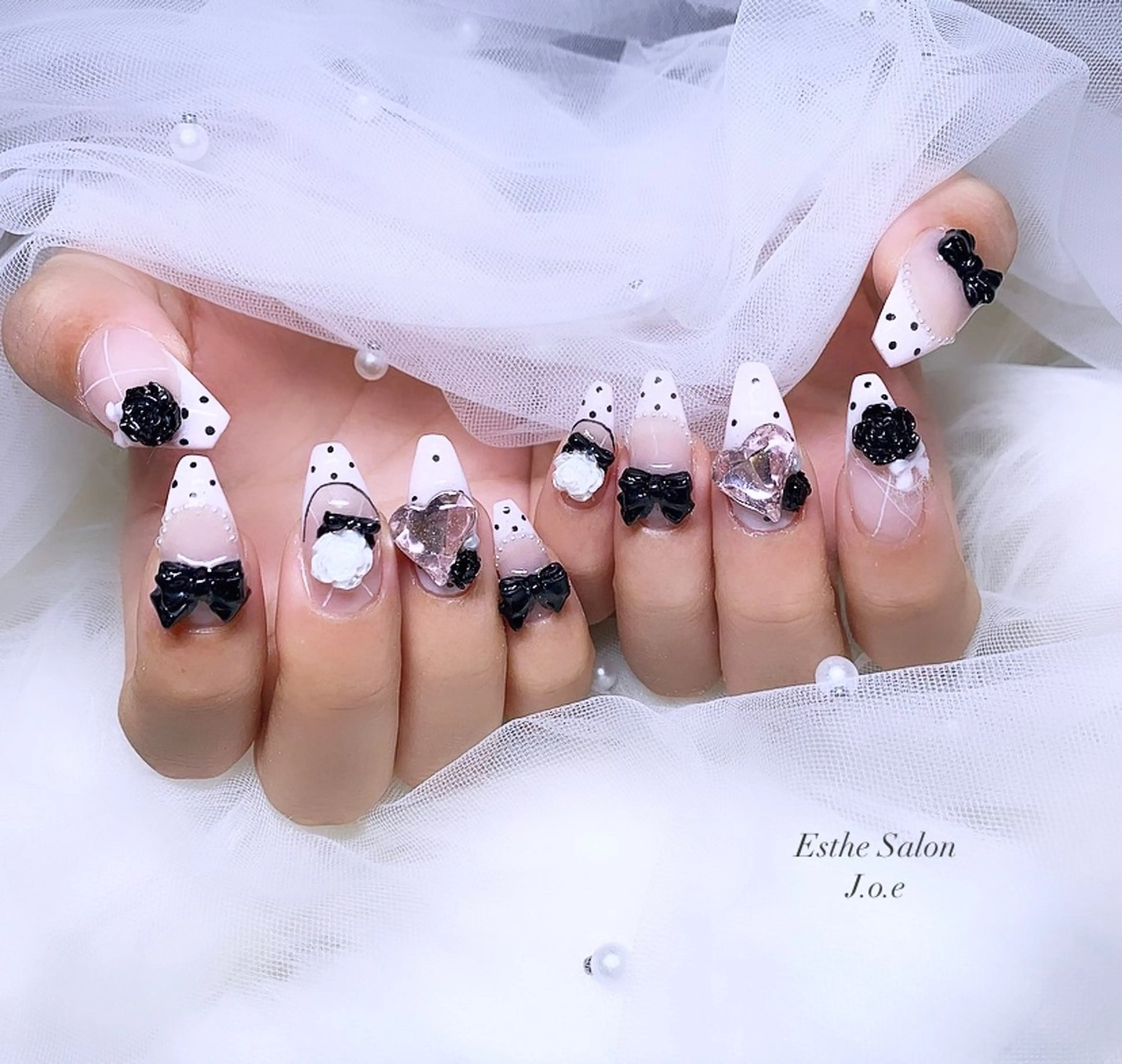 ネイル ピンク ハンドネイル 石堂 さくらのネイルデザイン