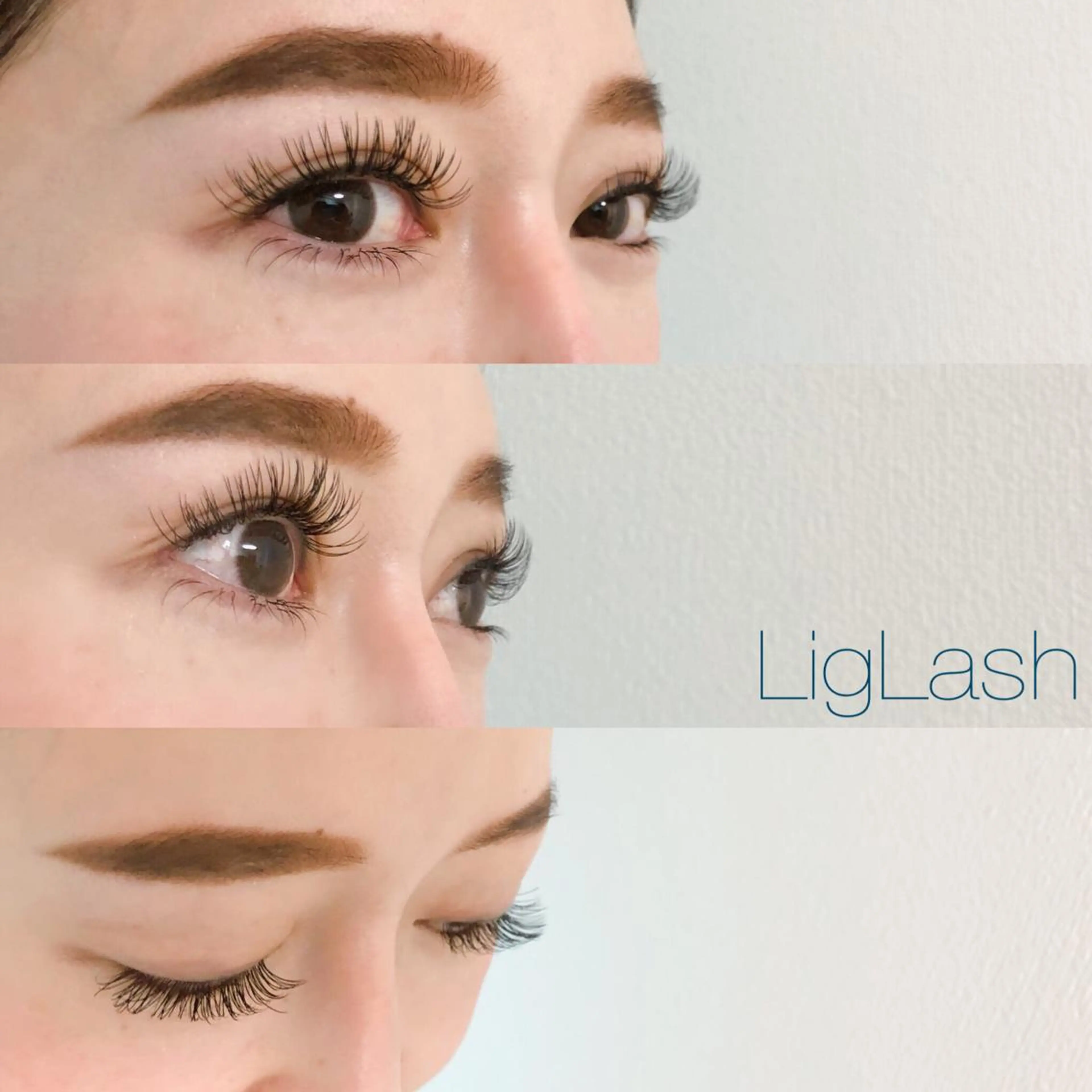 マツエク・マツパ フラットラッシュ Aim NAIL&EYELASH.BROW立花店所属・Aim立花店 Mihoのマツエク・マツパデザイン