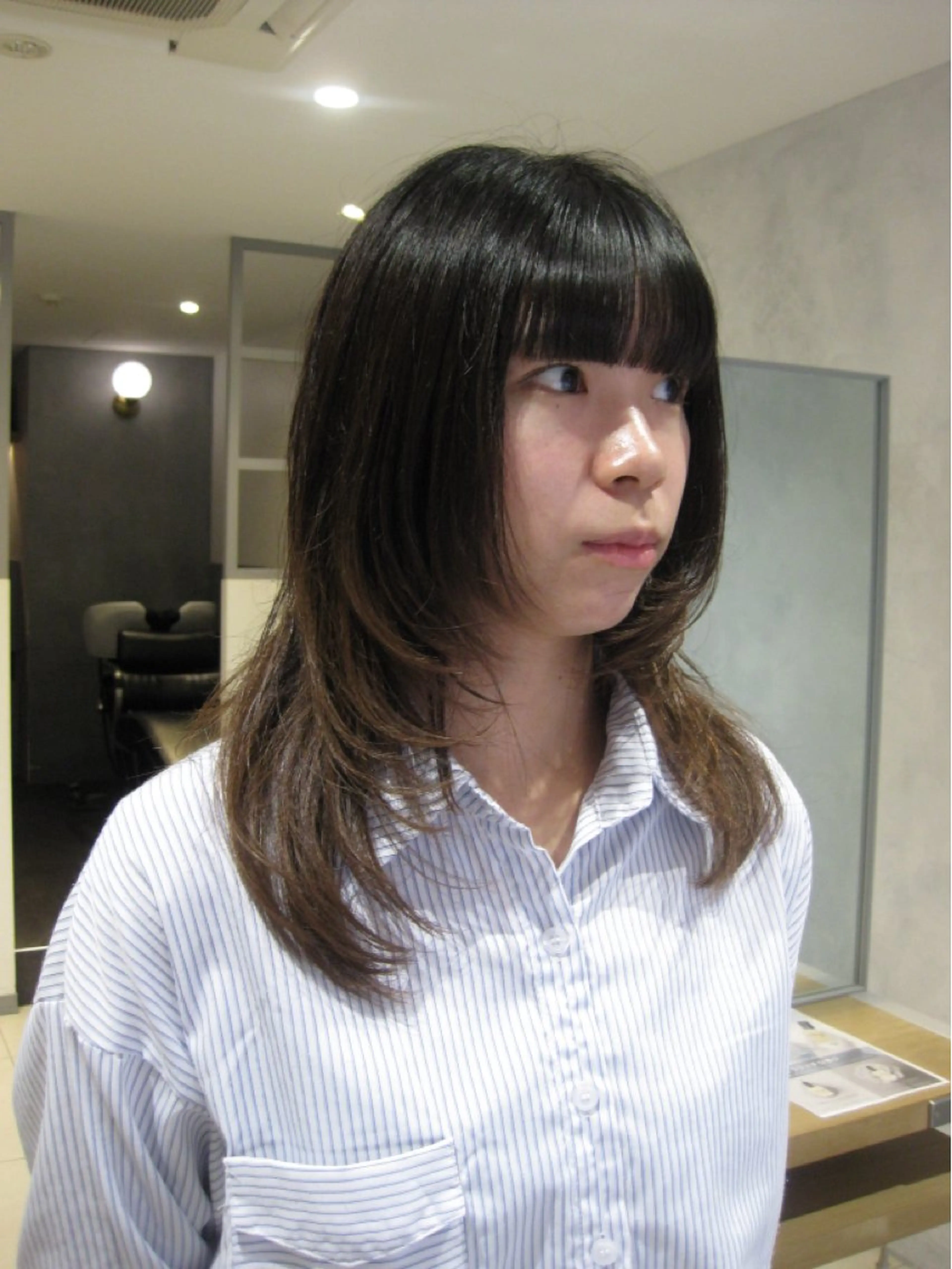 ミディアム カット 🦖ミニボブ/ボブ /MOEKA🦕のヘアスタイル