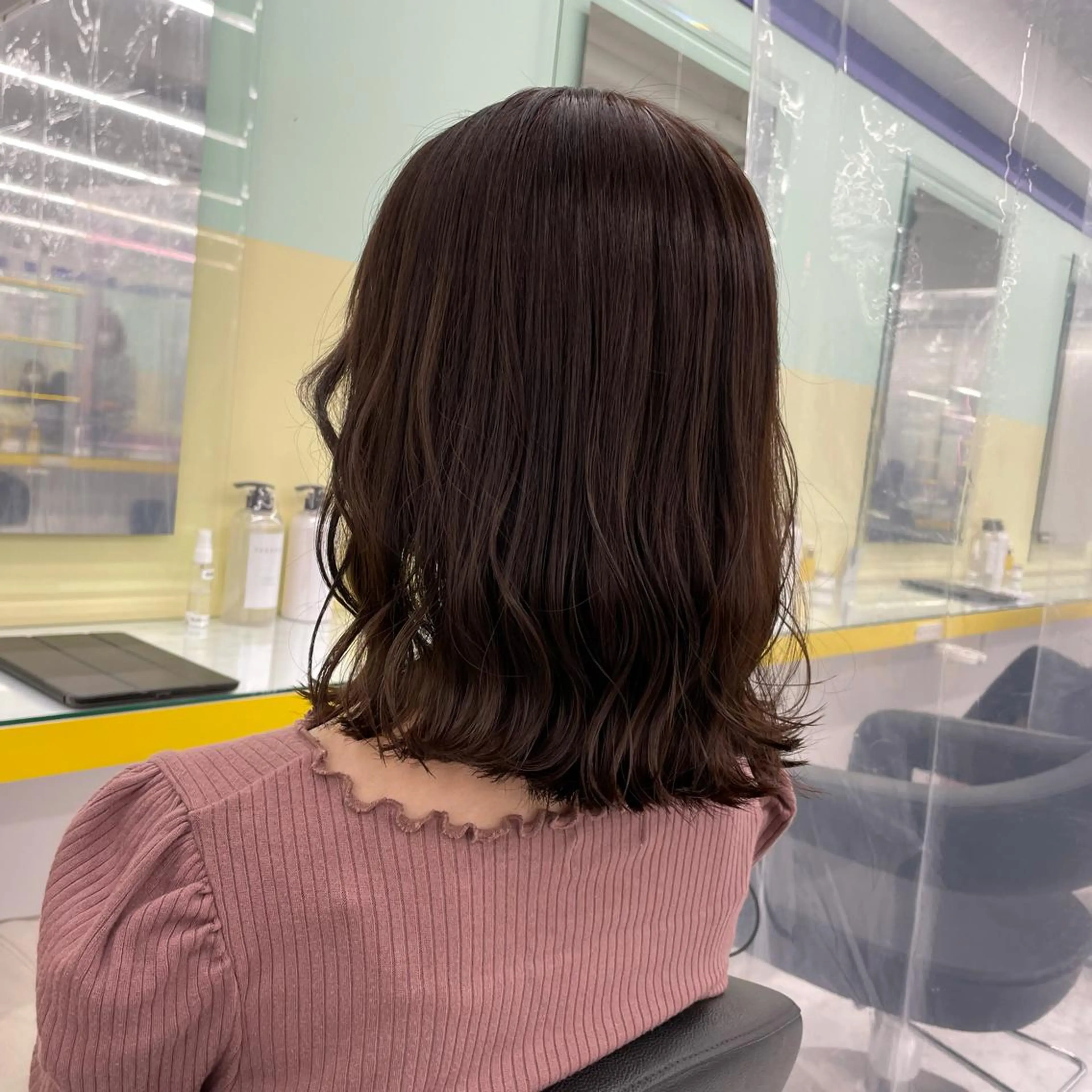 ロング カラー ヘアアレンジ ベージュカラー ブリーチ ブラウンカラー ショコラベージュ 透明感カラー ヘアカラー トリートメント ヘアセット ☁️縮毛矯正✖️ 透明感☁️りくのヘアスタイル