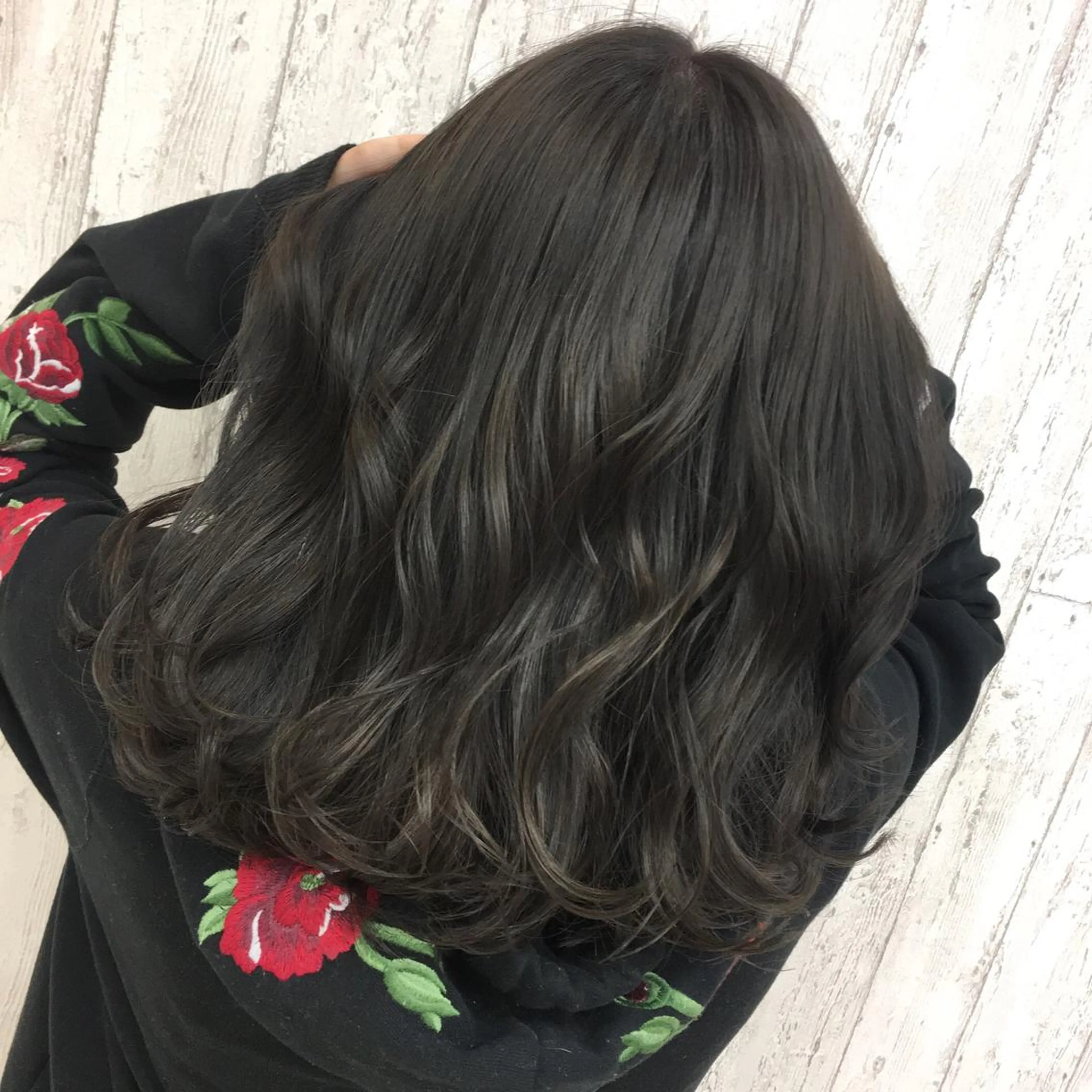 ミディアム カラー グレージュ yoon所属・Kaede .のヘアスタイル