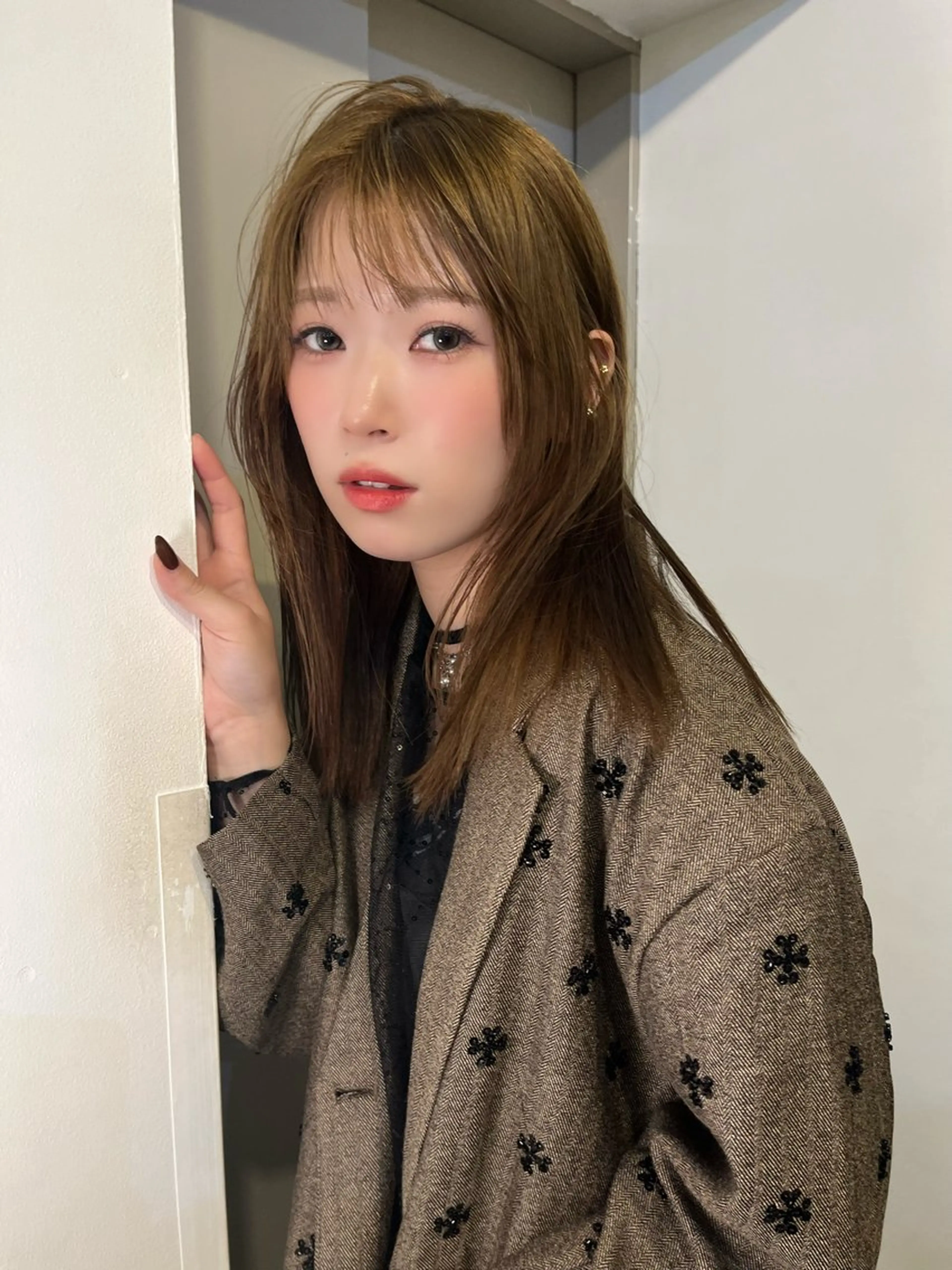 ミディアム 💜ness/ くるみ💜のヘアスタイル