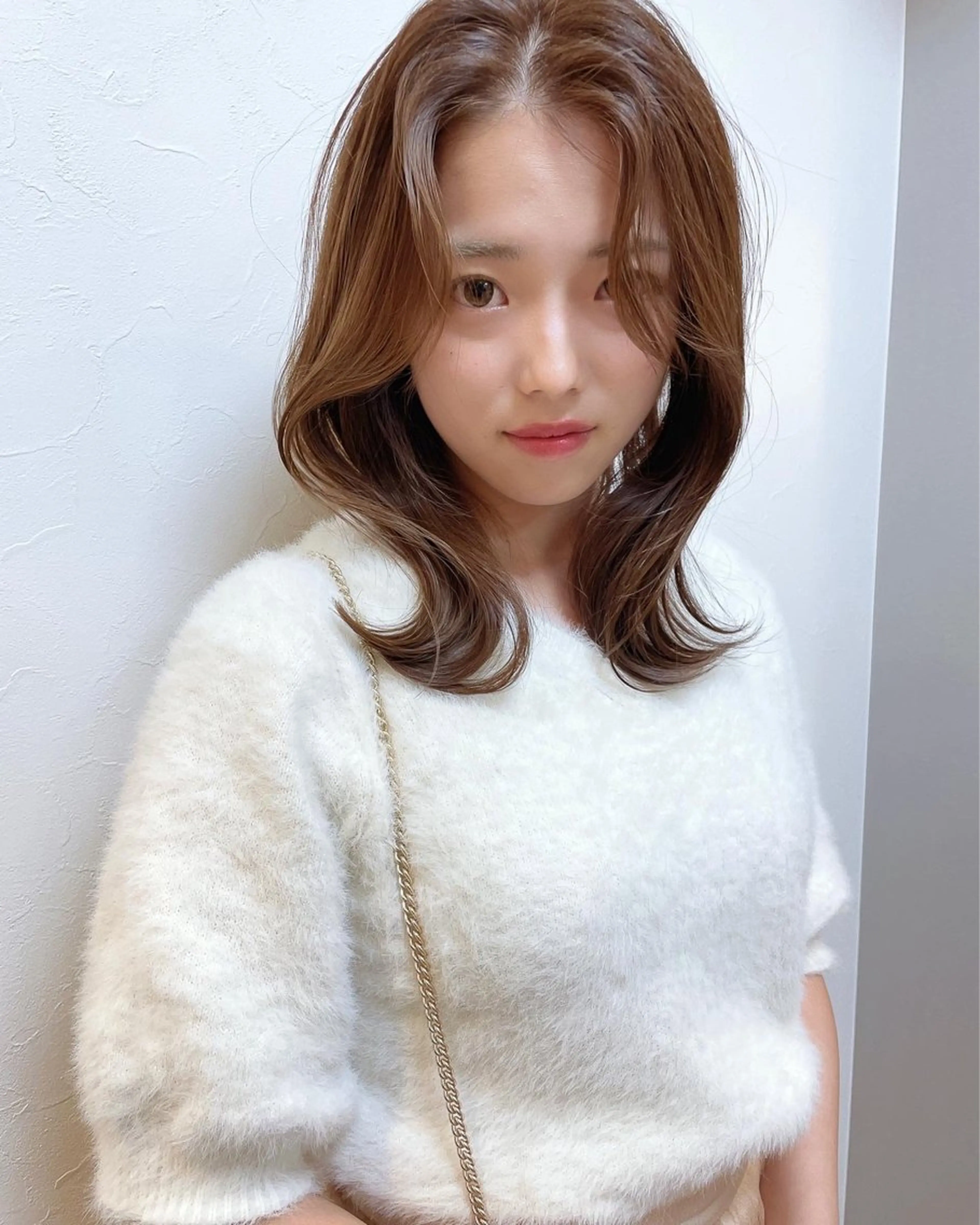 ミディアム カラー 🍨モテベージュ🩰 miraiのヘアスタイル