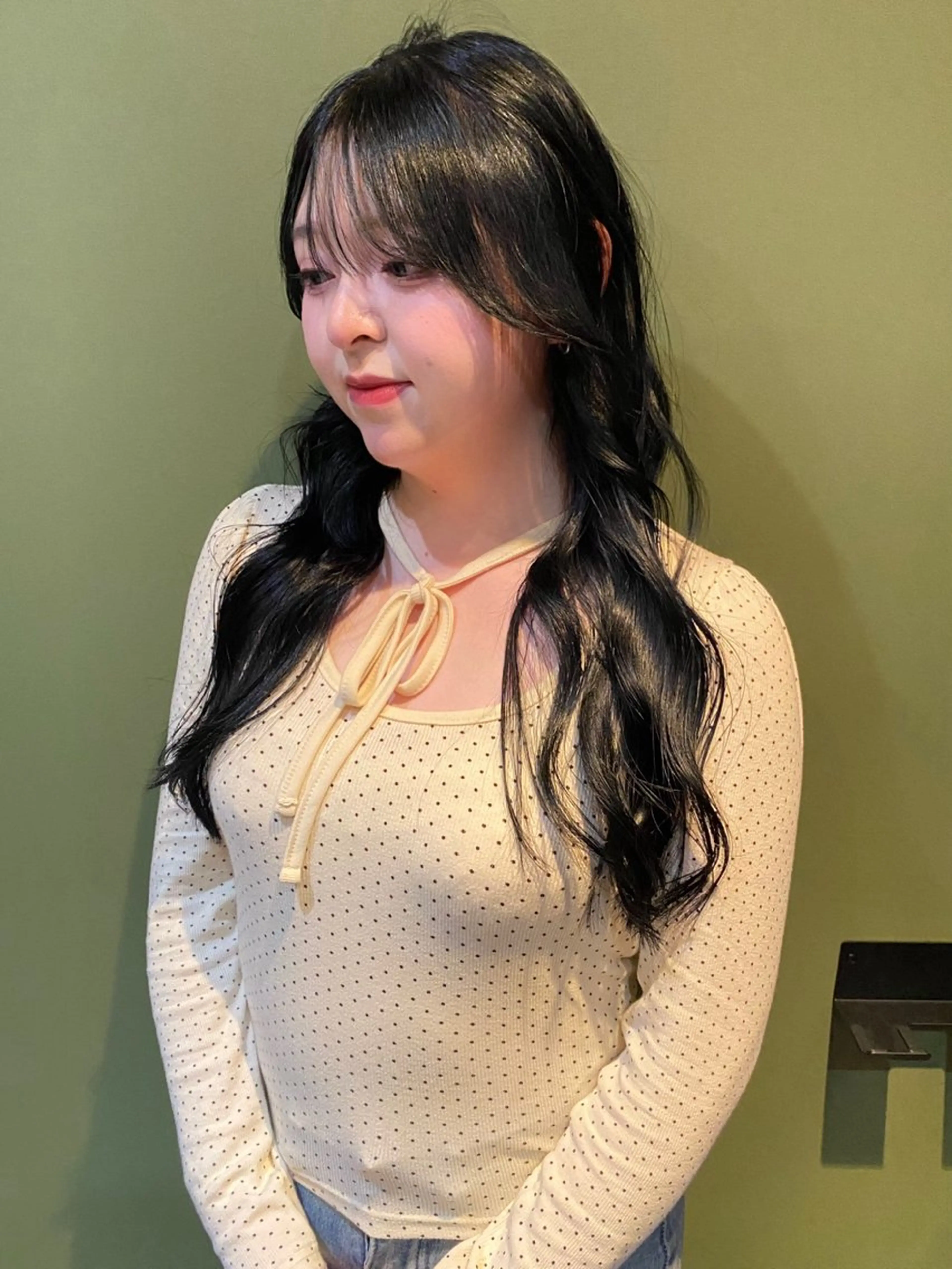 ロング カラー ブリーチ カット ヘアカラー トリートメント mai / linoah˚✧のヘアスタイル