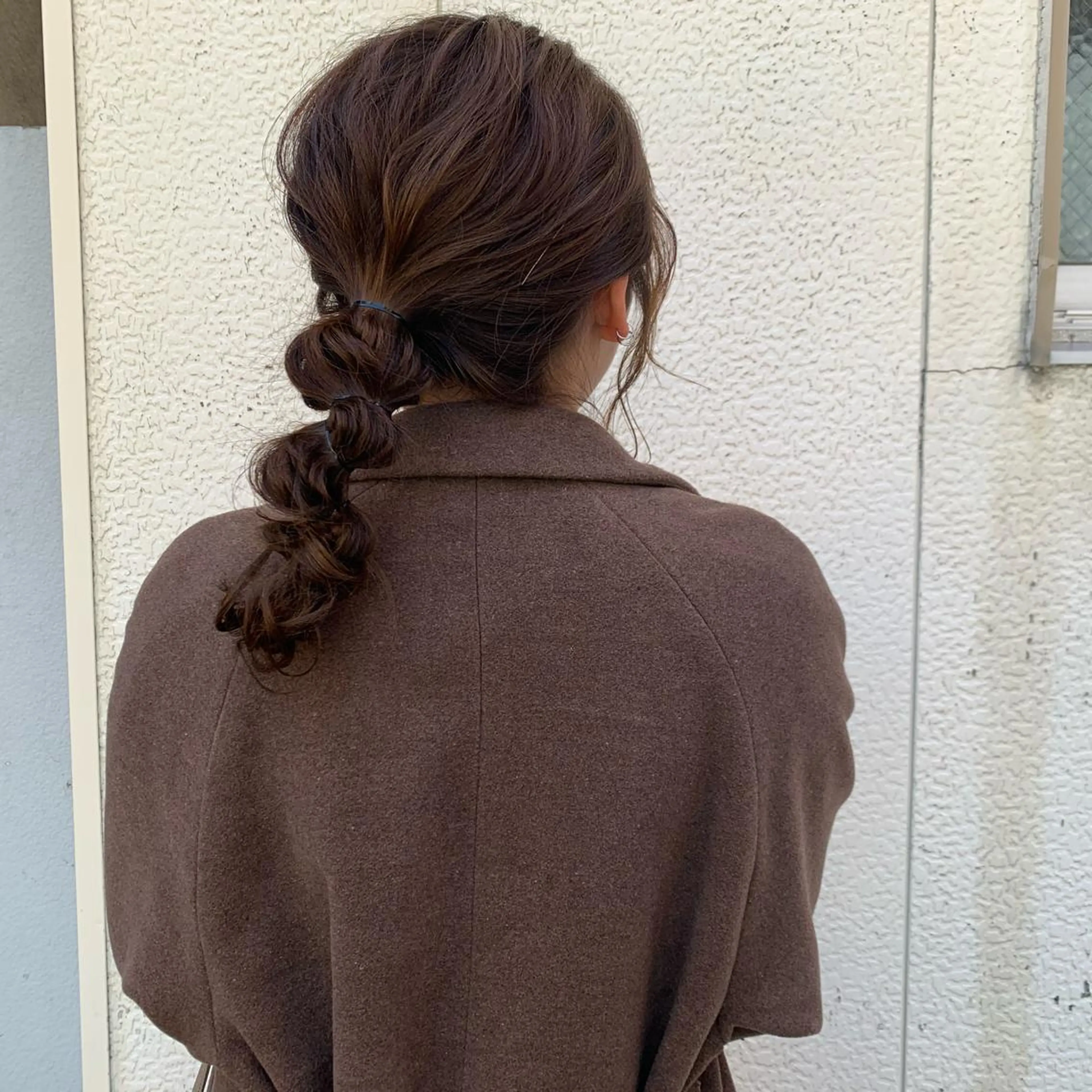 ロング カラー ヘアアレンジ 簡単アレンジ 野々村 朋美のヘアスタイル