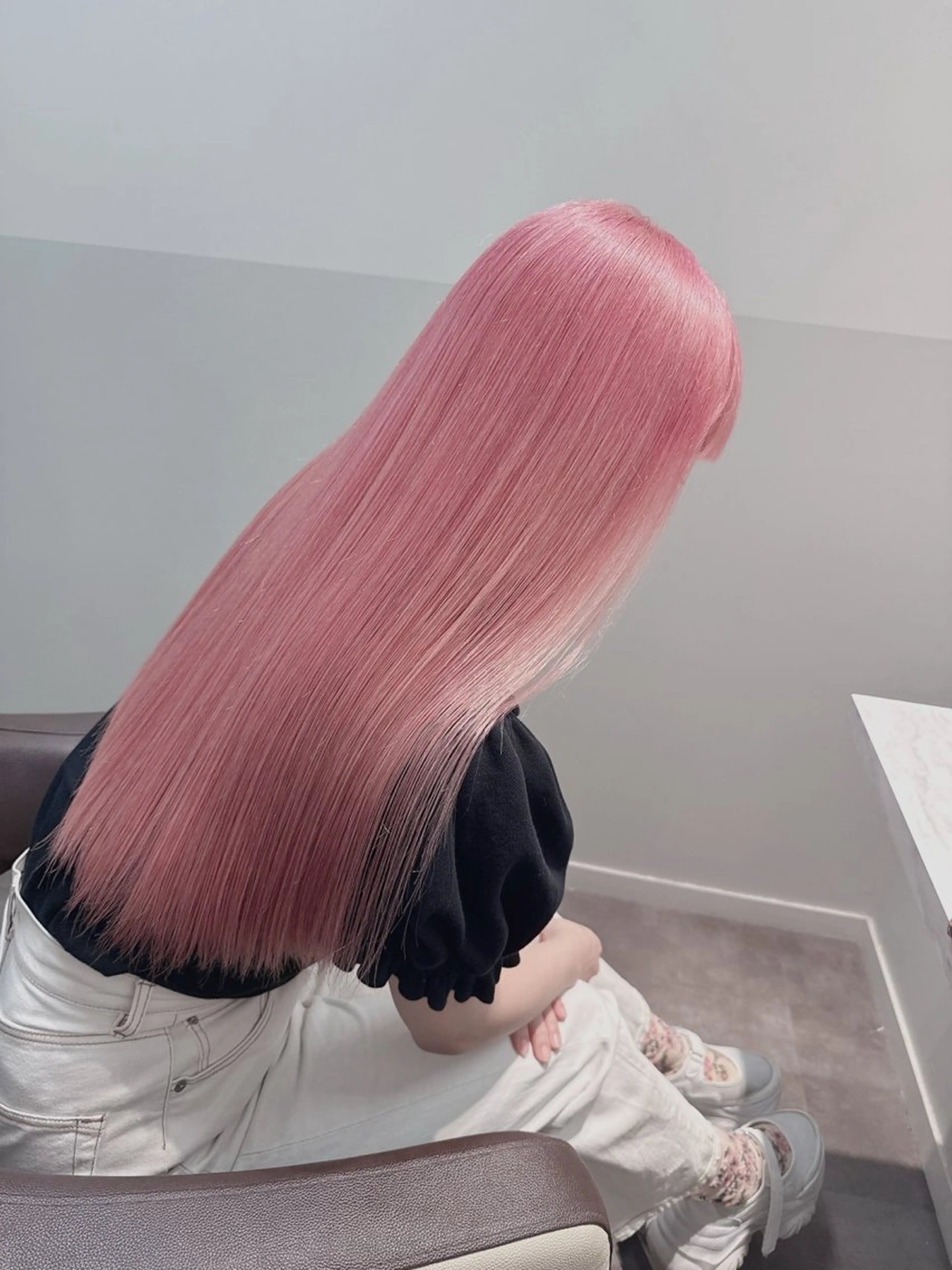 ロング カラー ヘアアレンジ メンズ ヘアカラー トリートメント SALOWIN所属・ハイトーン美容師 MASATOのヘアスタイル