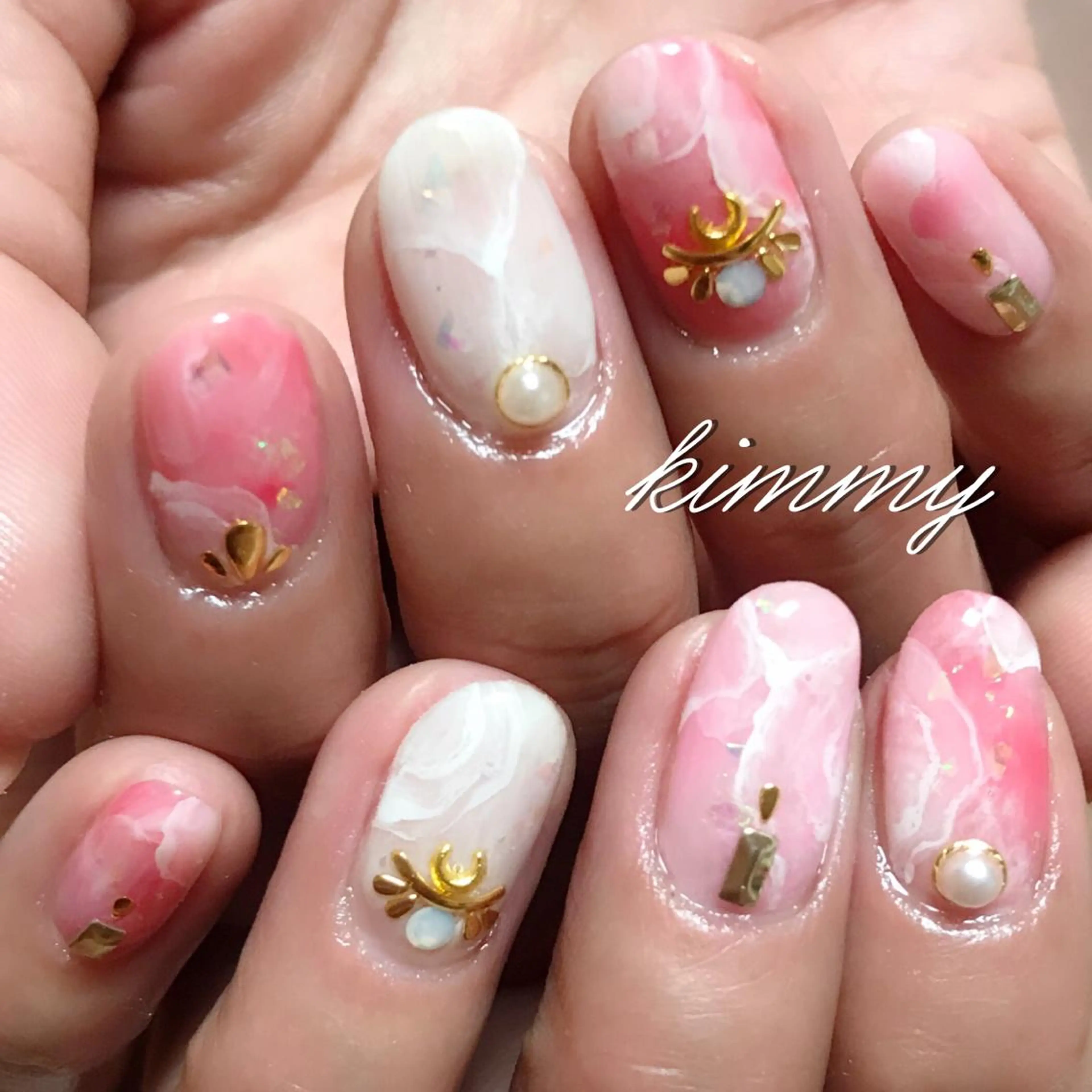 ネイル ハンドネイル kimmy nailsのネイルデザイン