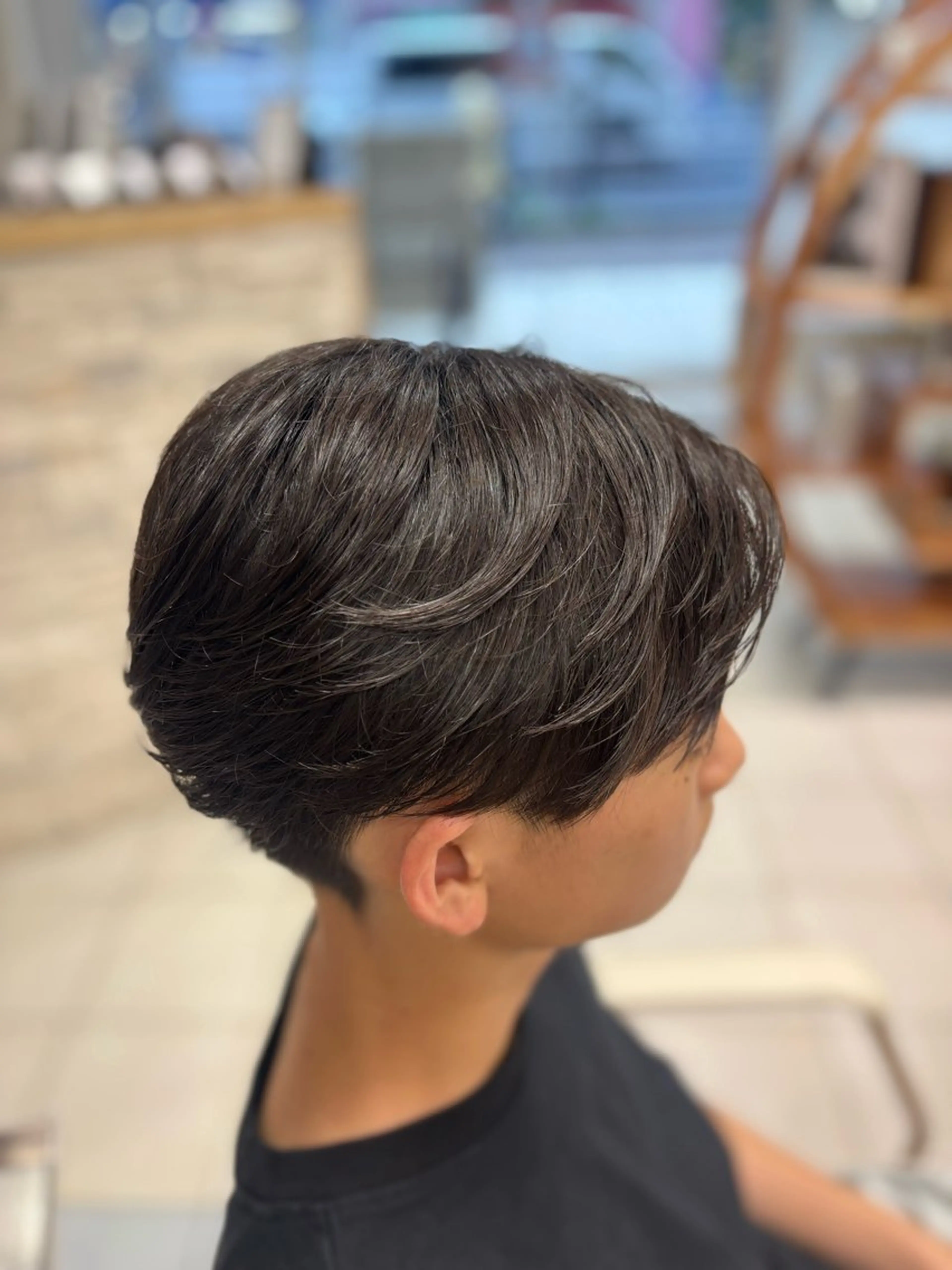 ショート パーマ メンズ カット パーマ メンズ特化韓国風 パーマスタイル/りんのヘアスタイル