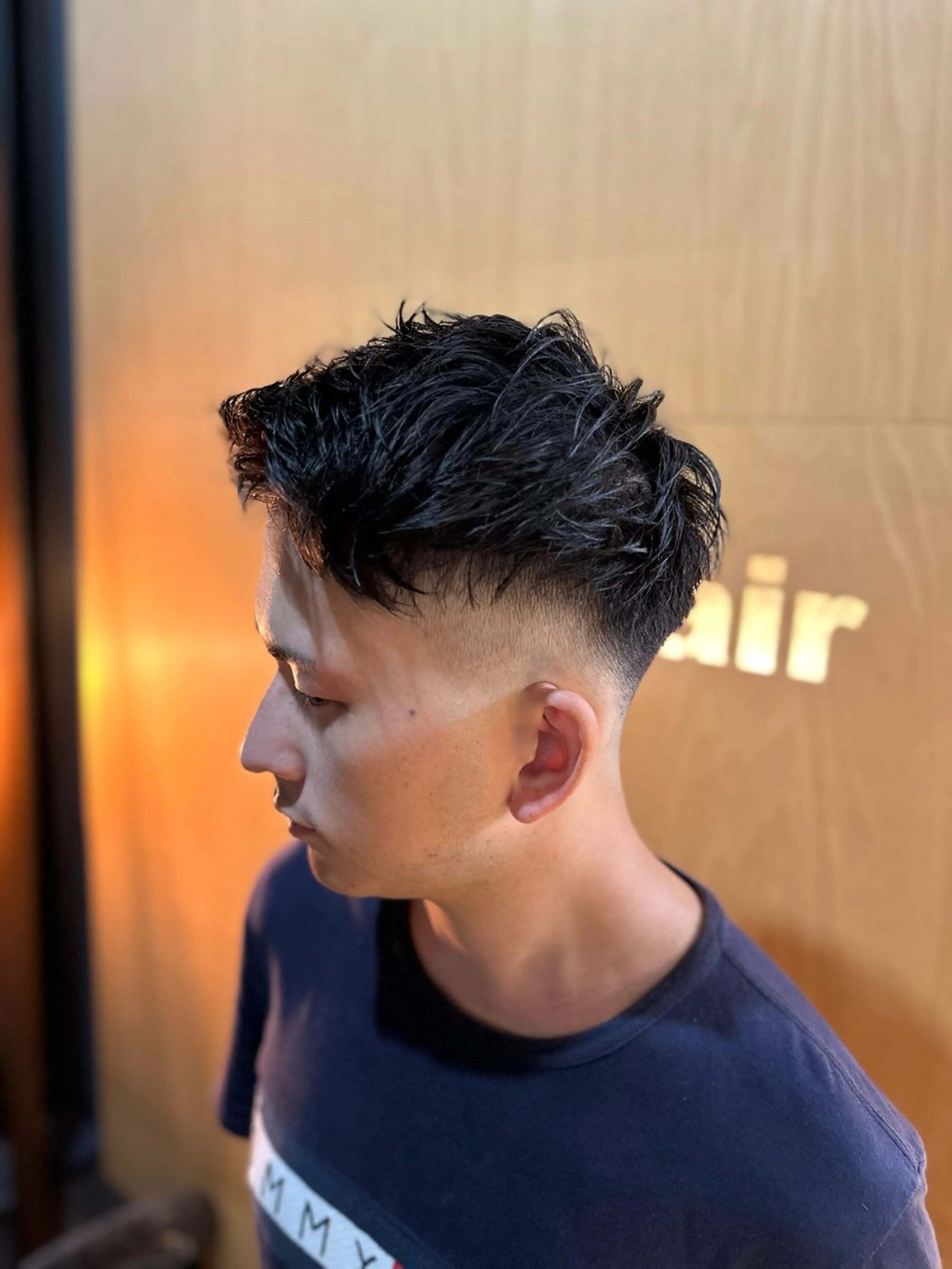 ショート メンズ フェードカット メンズカットNo,1 小池 魔裟斗のヘアスタイル