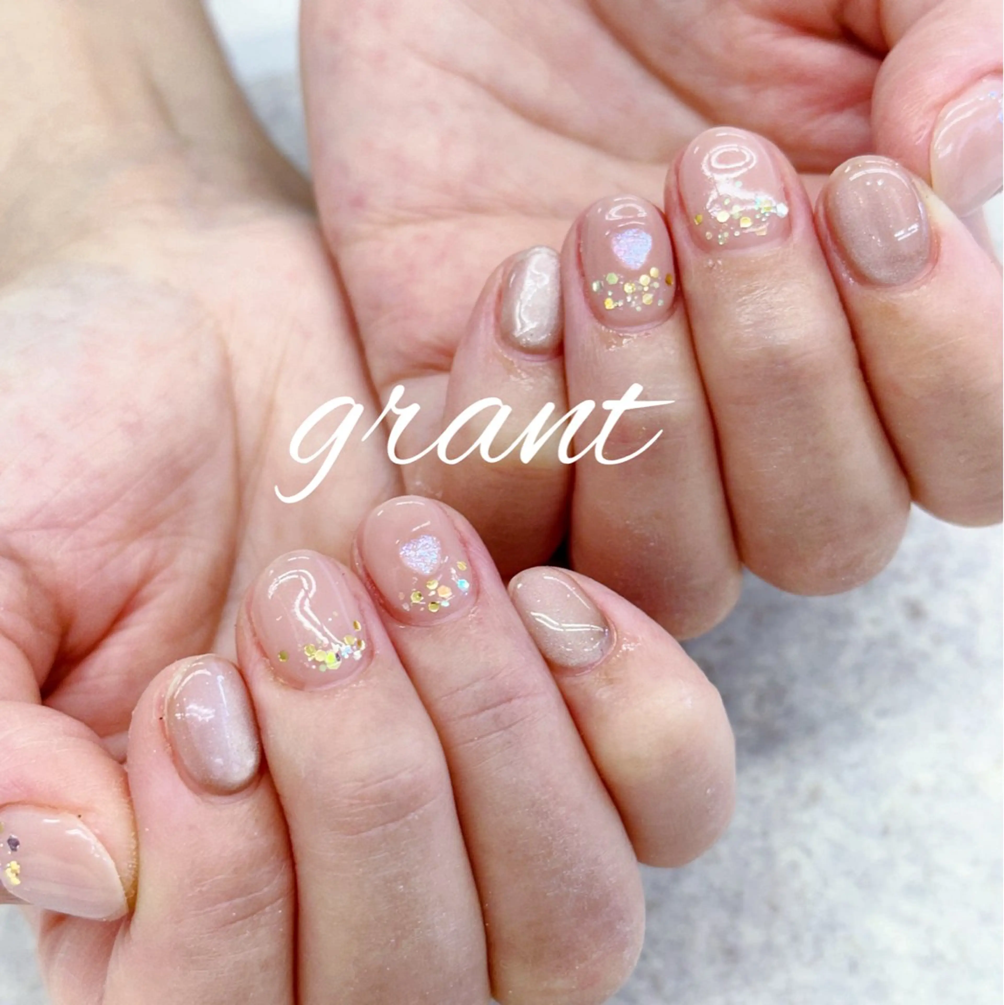 ネイル オフィスネイル シンプルネイル ハンドネイル nail salon grant所属・nailsalon grantのネイルデザイン