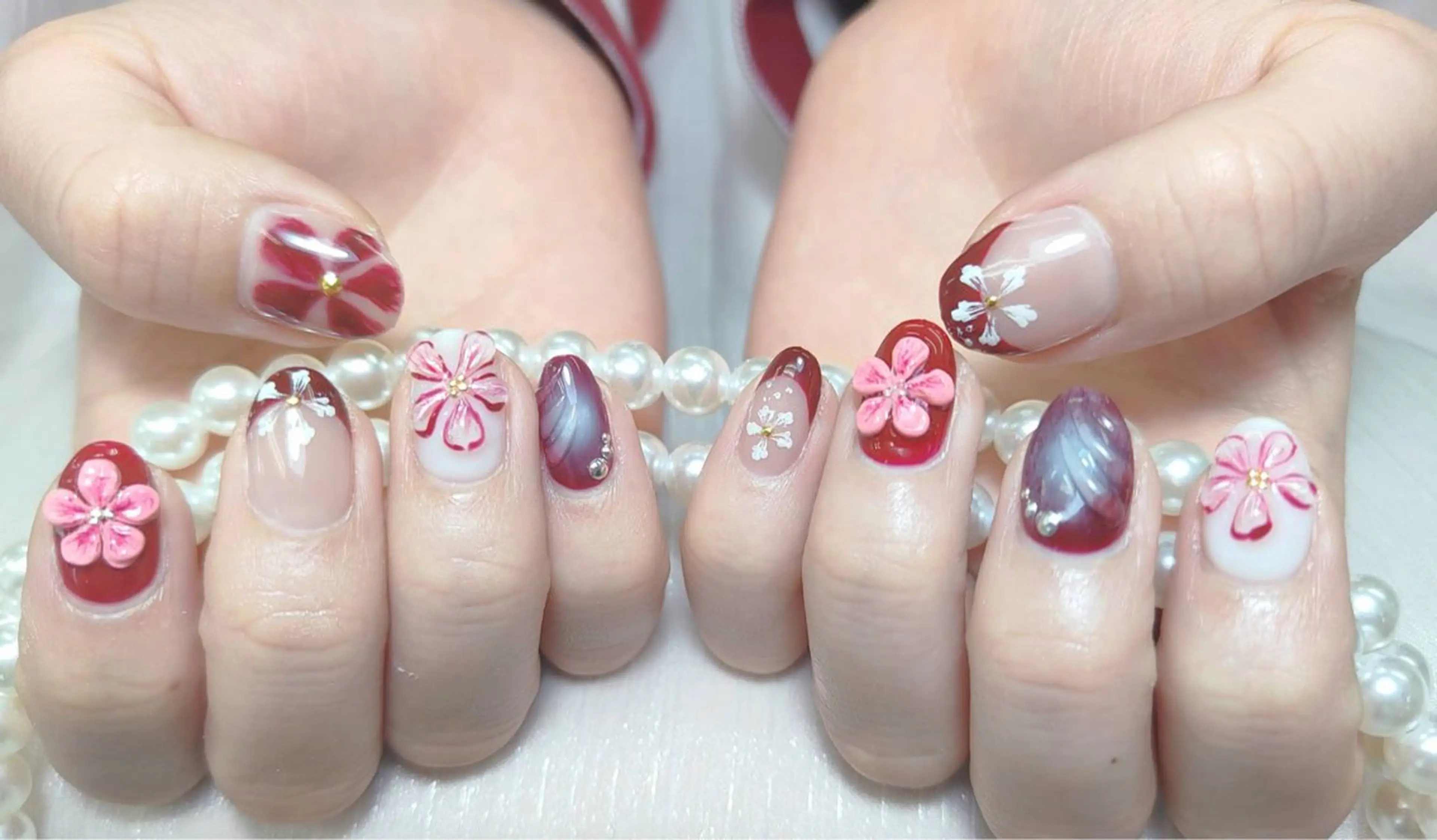 ネイル 小島 阿佑美のネイルデザイン