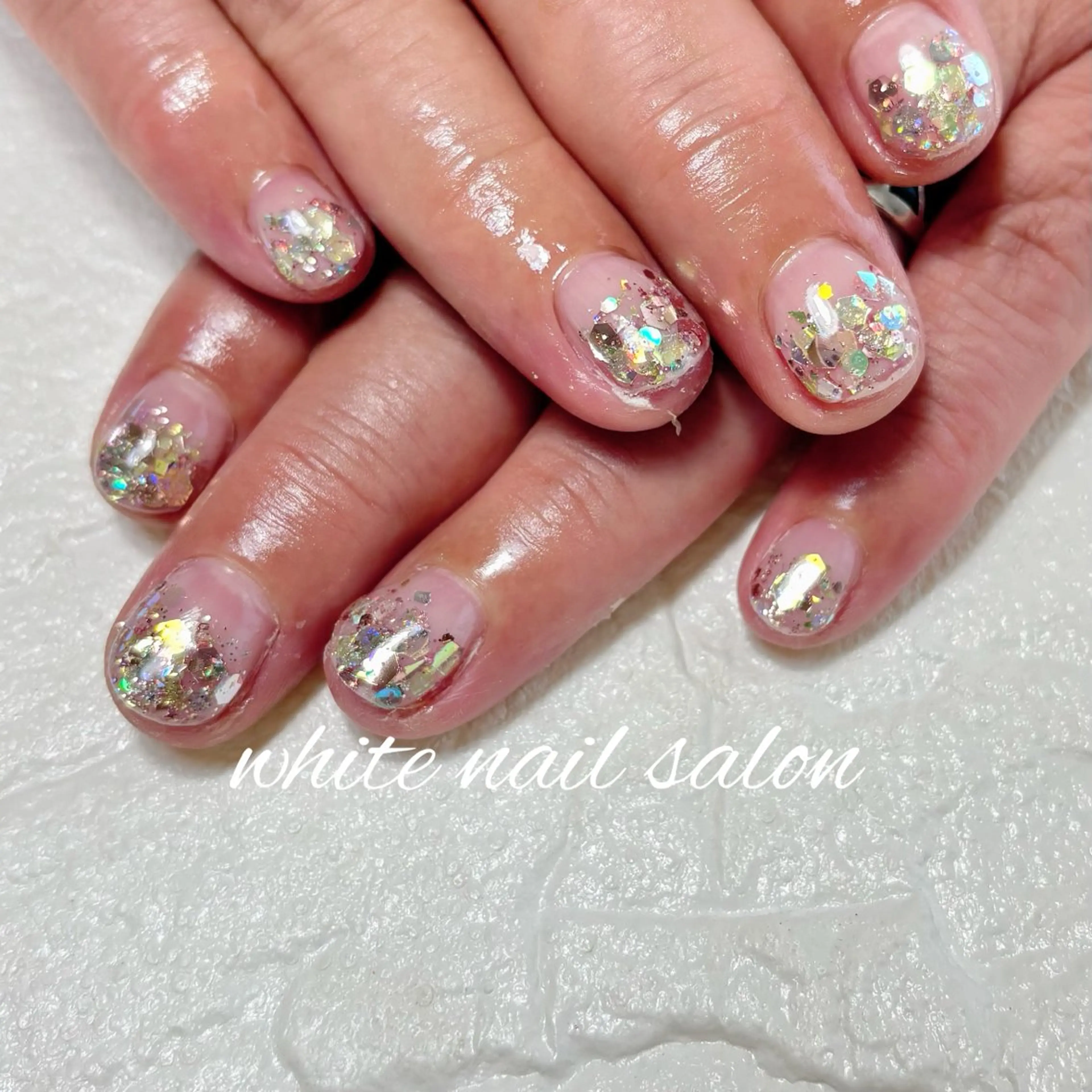 ネイル フットネイル ハンドネイル white nail salonのネイルデザイン