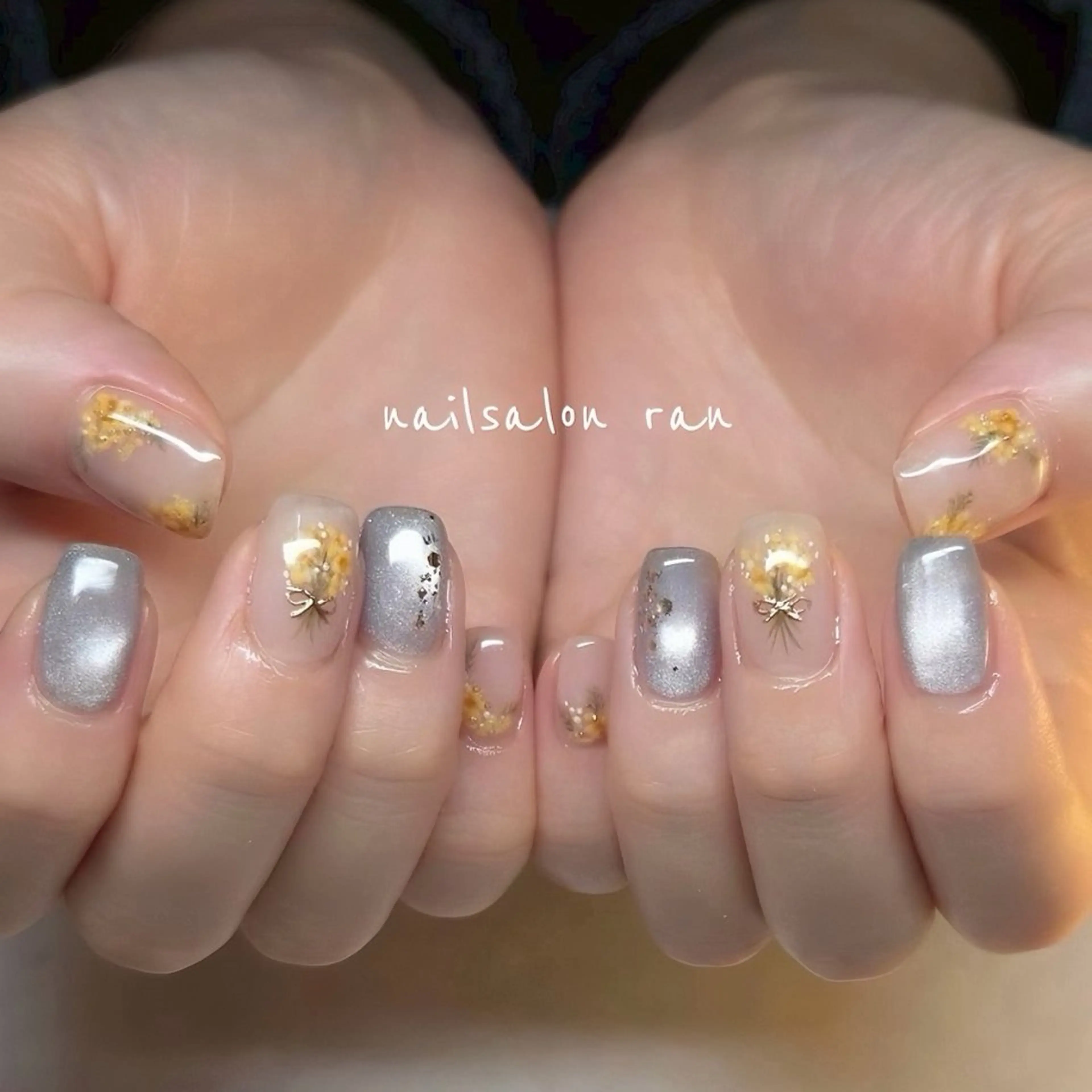 ネイル ハンドネイル ハンドケア nailsalon ranのネイルデザイン